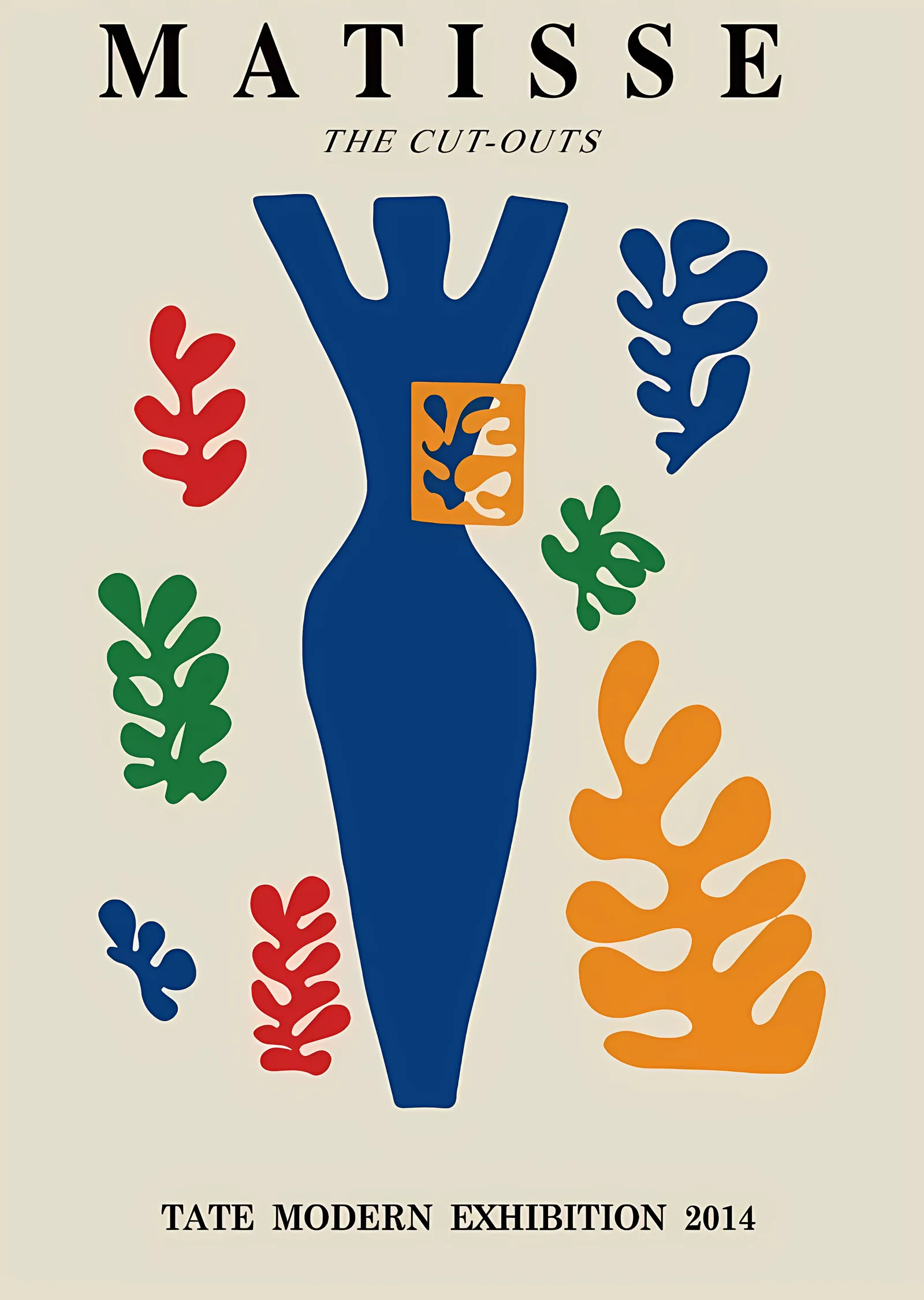 Henri Matisse: Mavi Vazo metal tablo