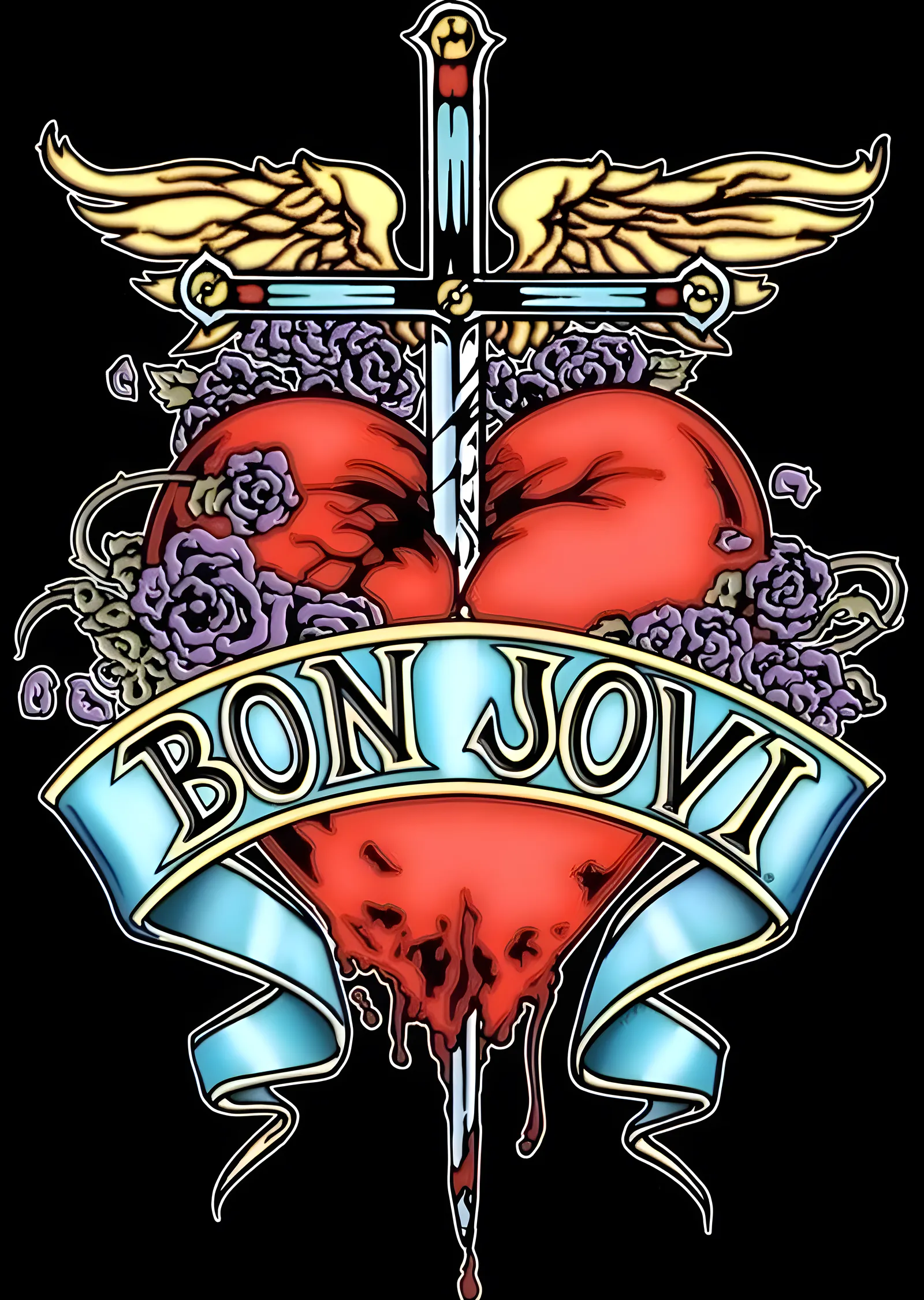 Bon Jovi: Kalp ve Hançer metal tablo