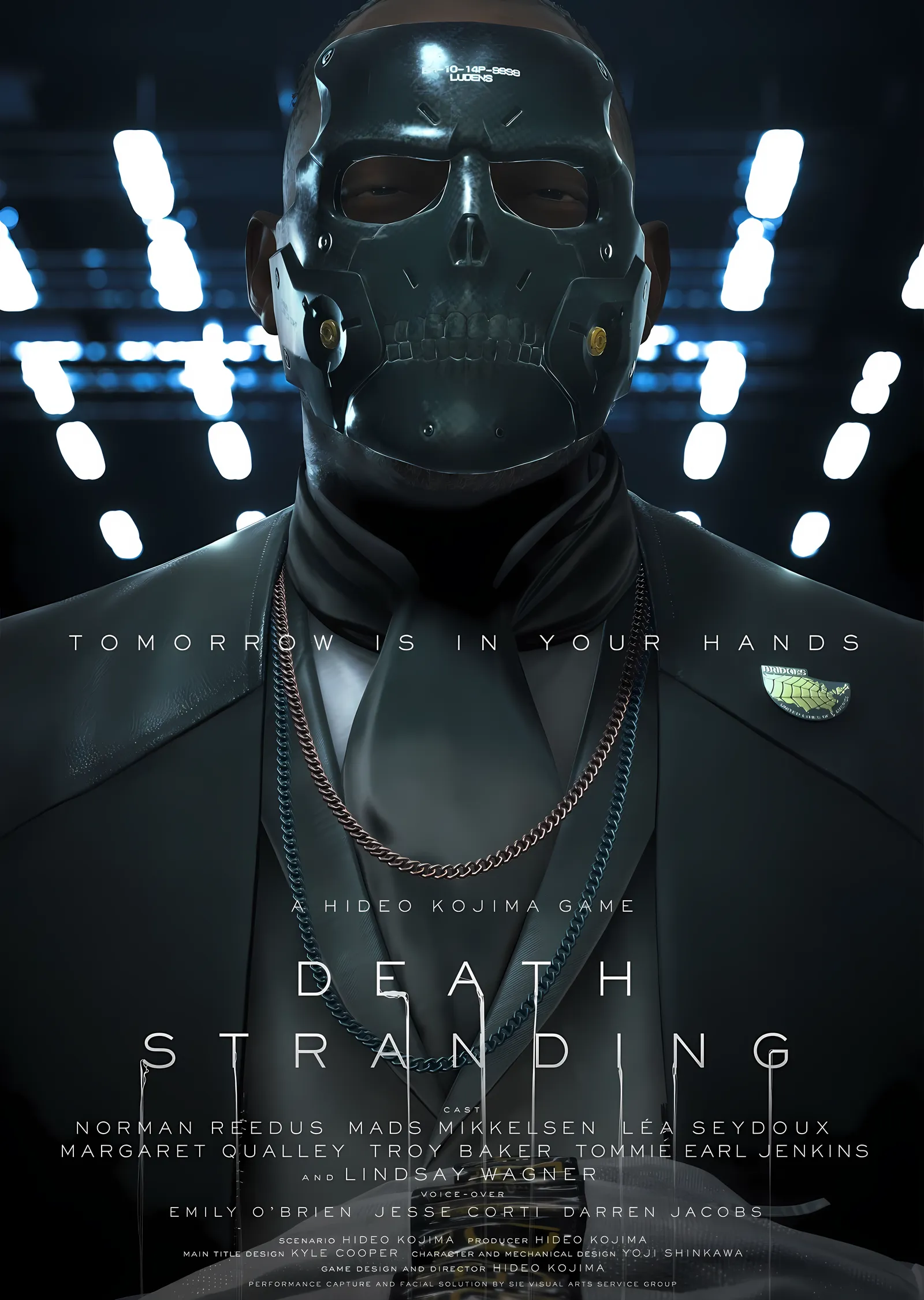 Death Stranding: Yalnızlığın Yolu metal tablo