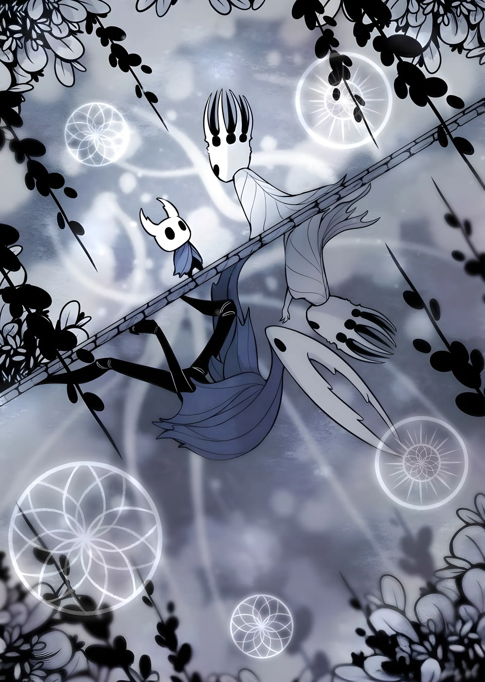 Hollow Knight - Beyaz Saray metal tablo