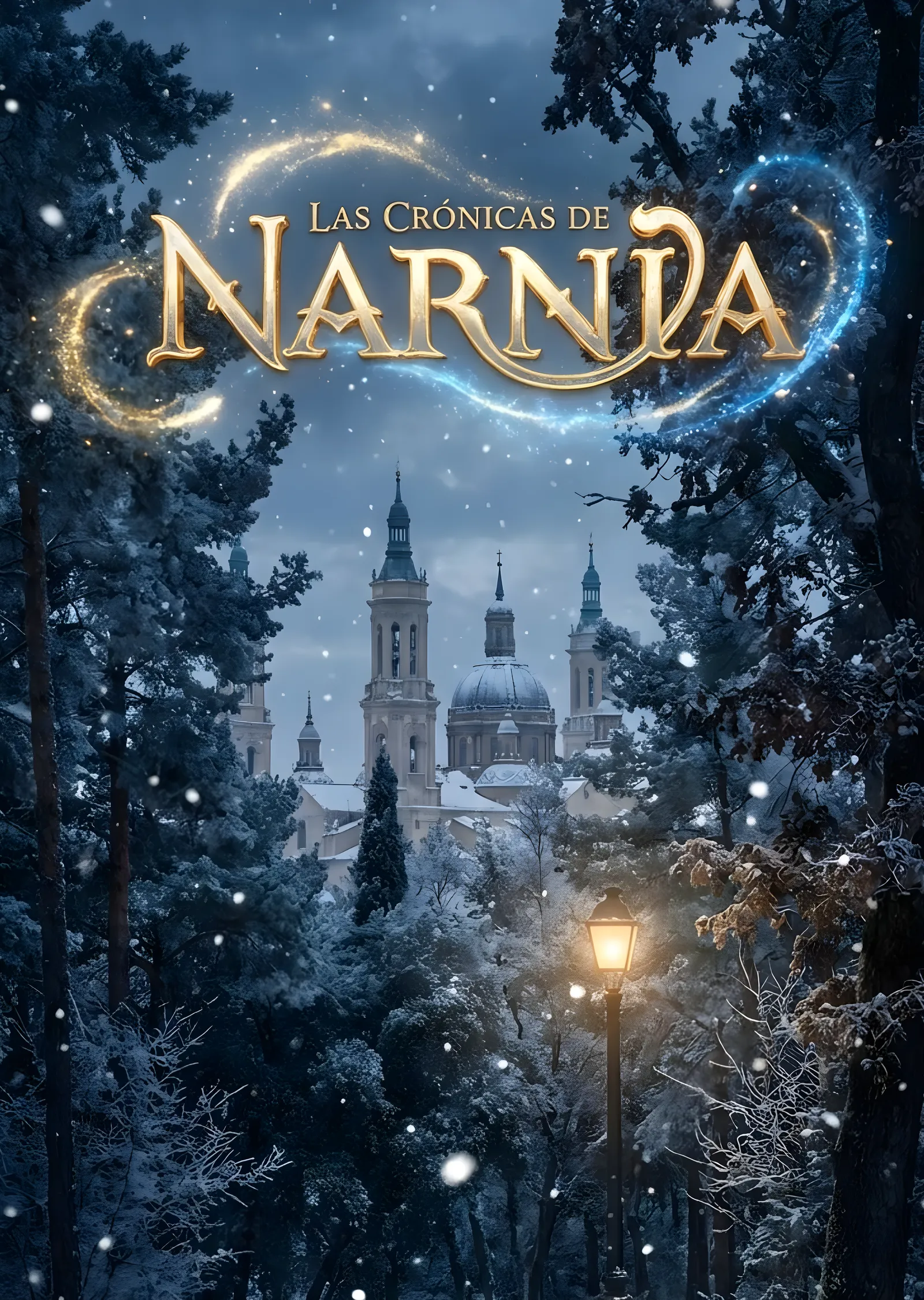 Las Crónicas de Narnia metal tablo