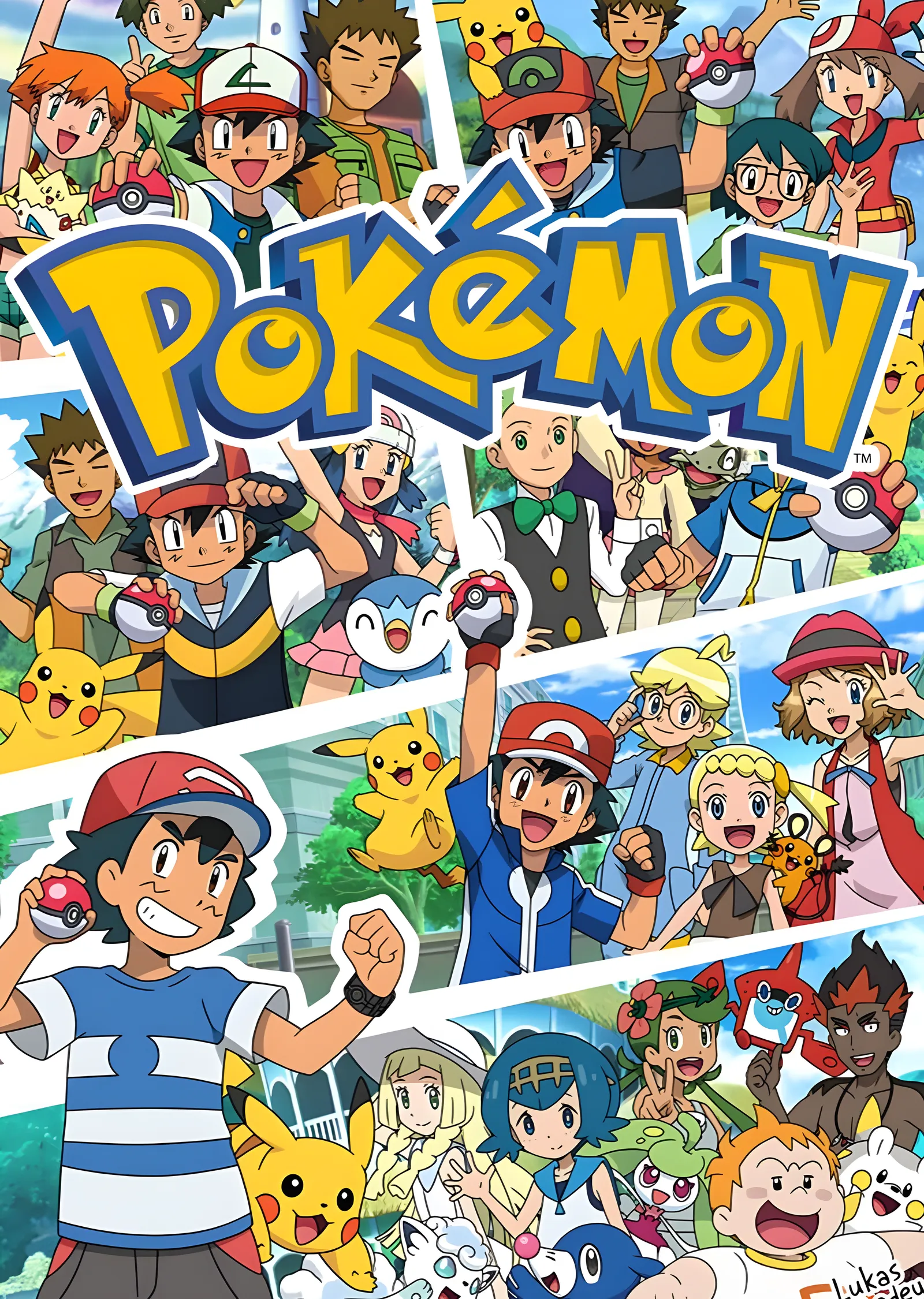 Pokémon: Nesiller Kolajı metal tablo