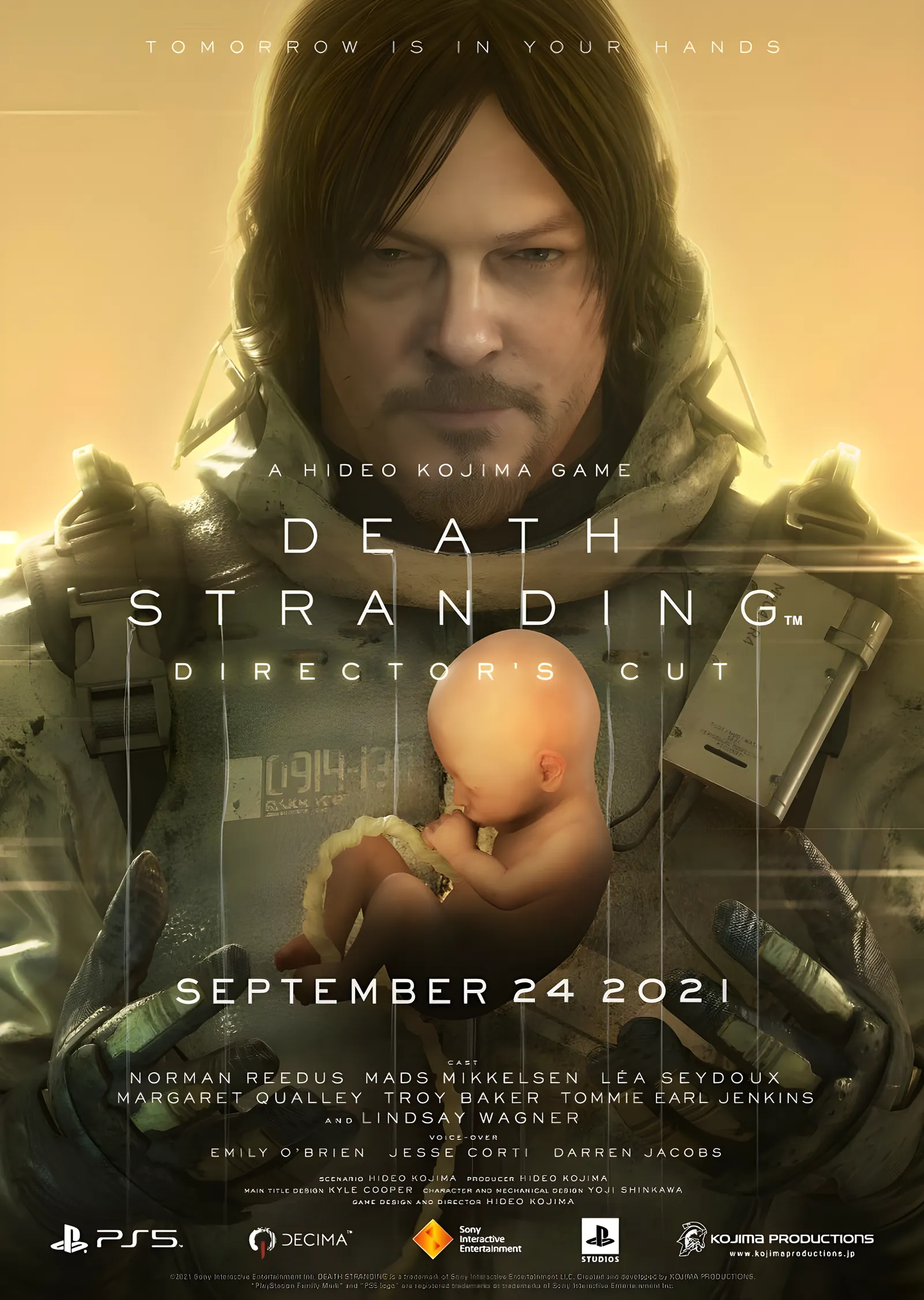 Death Stranding Director's Cut metal tablo