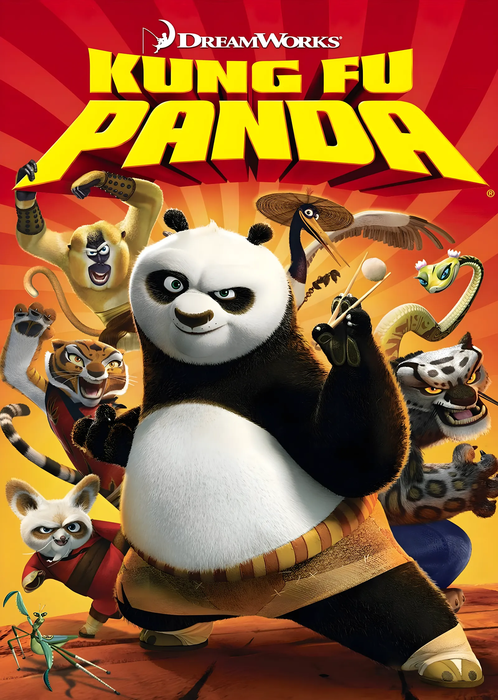 Kung Fu Panda: Kırmızı Işınlar metal tablo