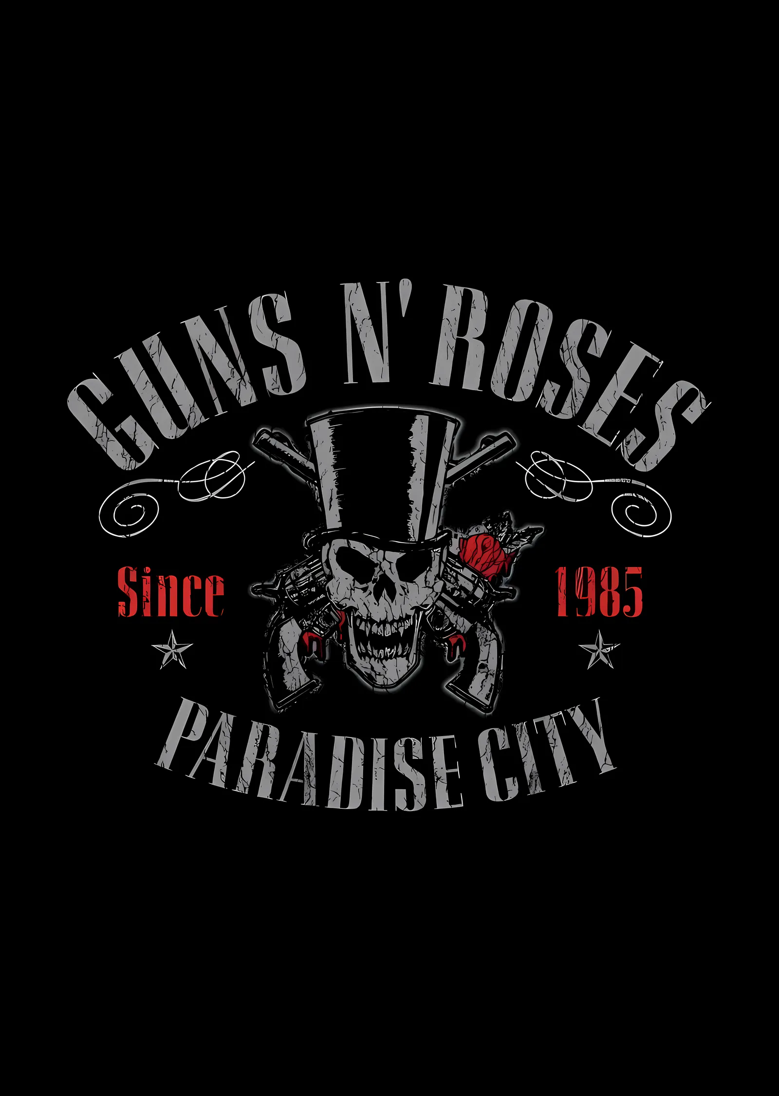 Guns N' Roses: Paradise City metal tablo