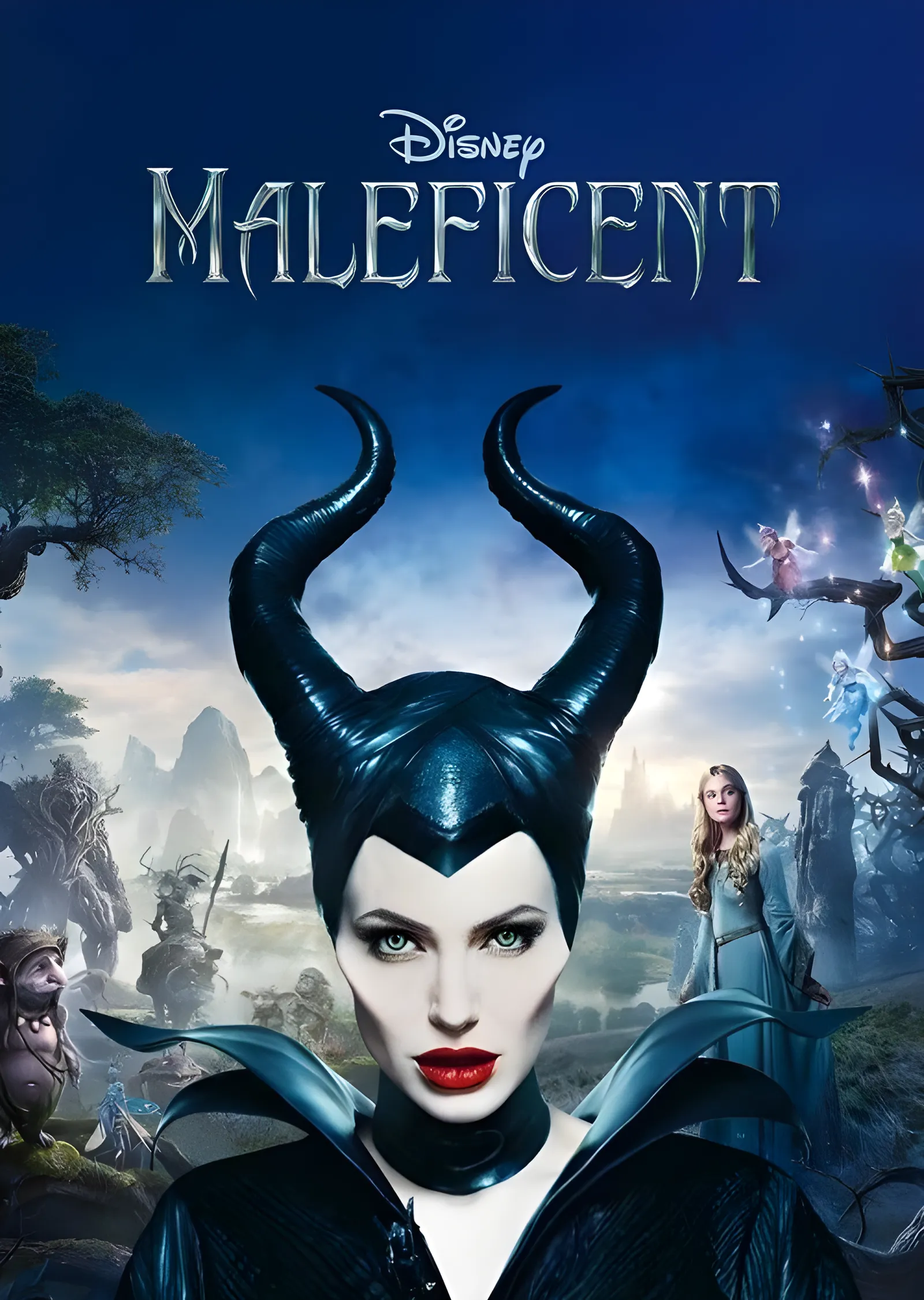 Maleficent metal tablo