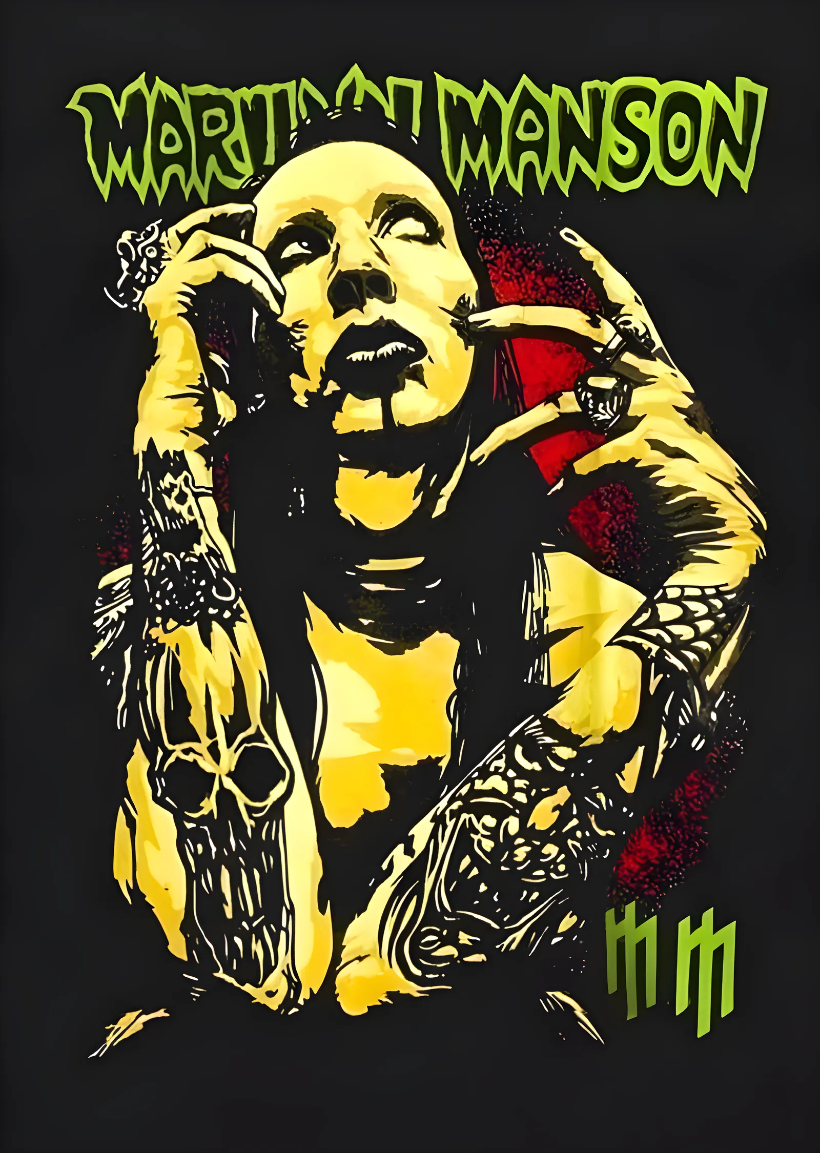 Marilyn Manson: Şok Rock İkonu metal tablo