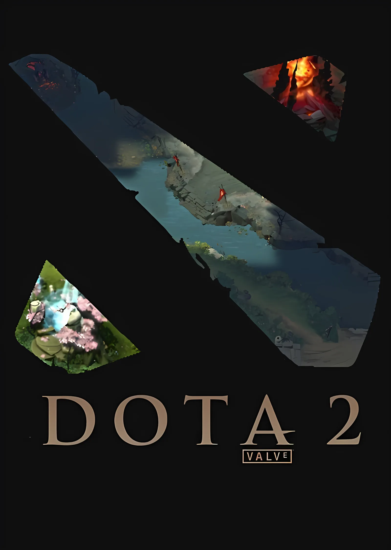 DOTA 2: Savaş Arenası metal tablo