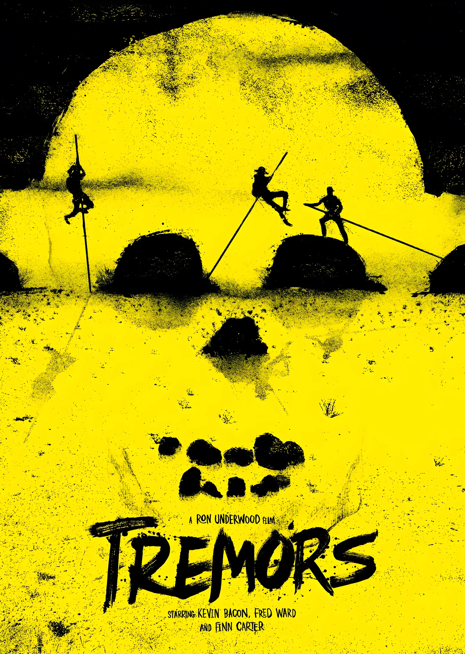 Tremors: Yeraltı Kabusu metal tablo
