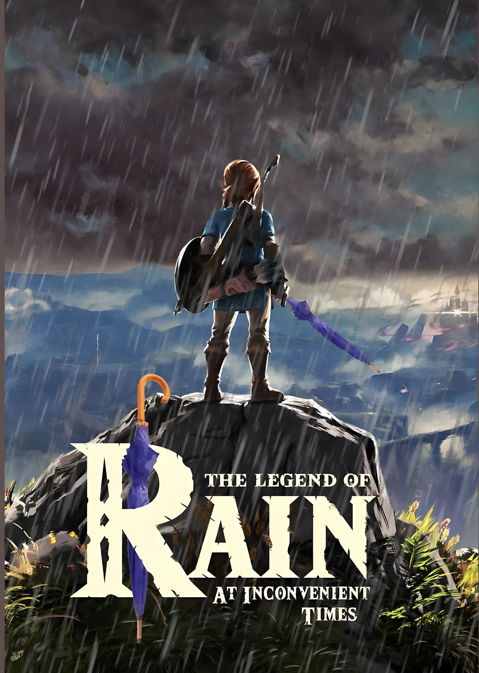 The Legend of Rain: At Inconvenient Times metal tablo