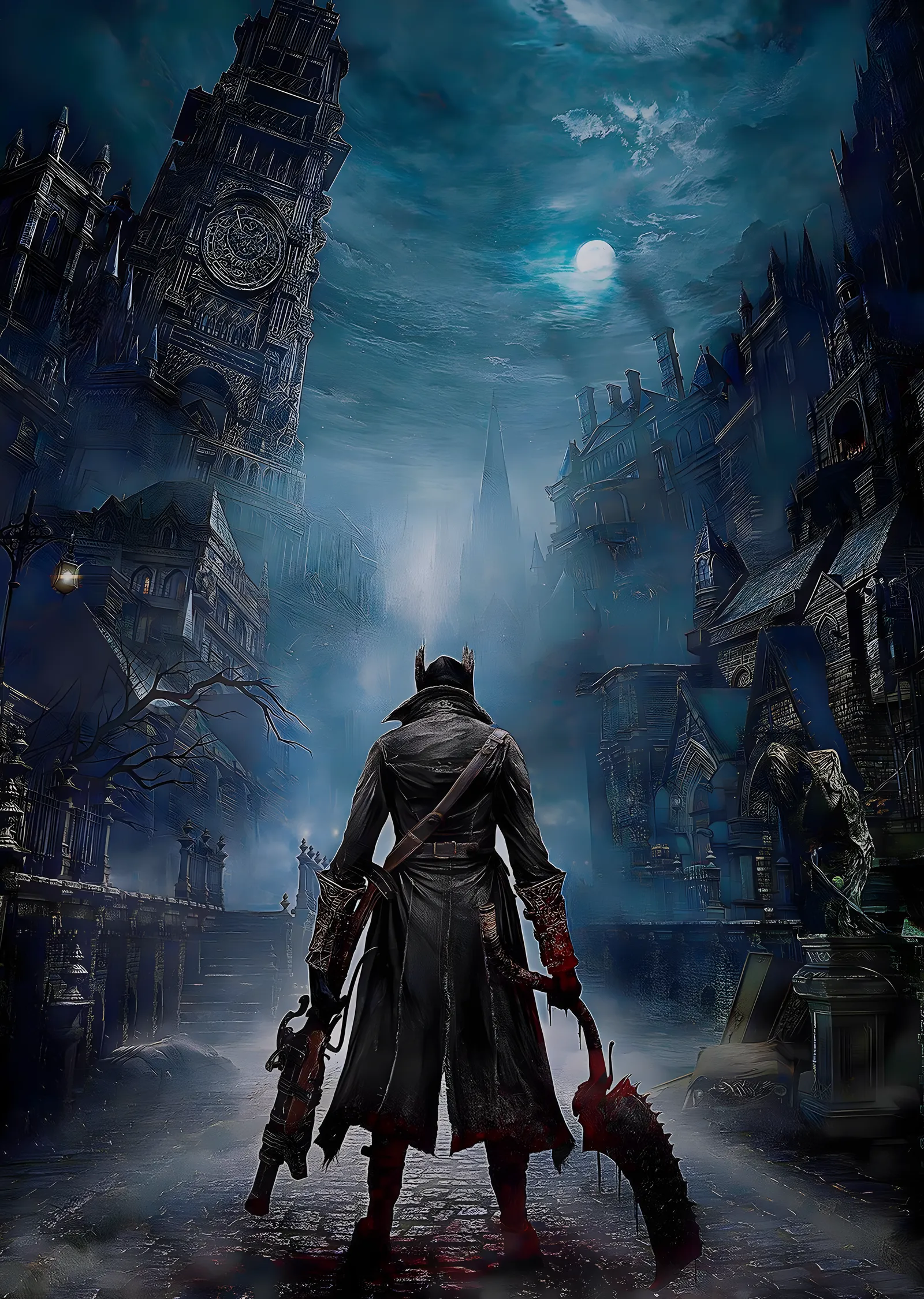 Bloodborne: Ay Işığı metal tablo