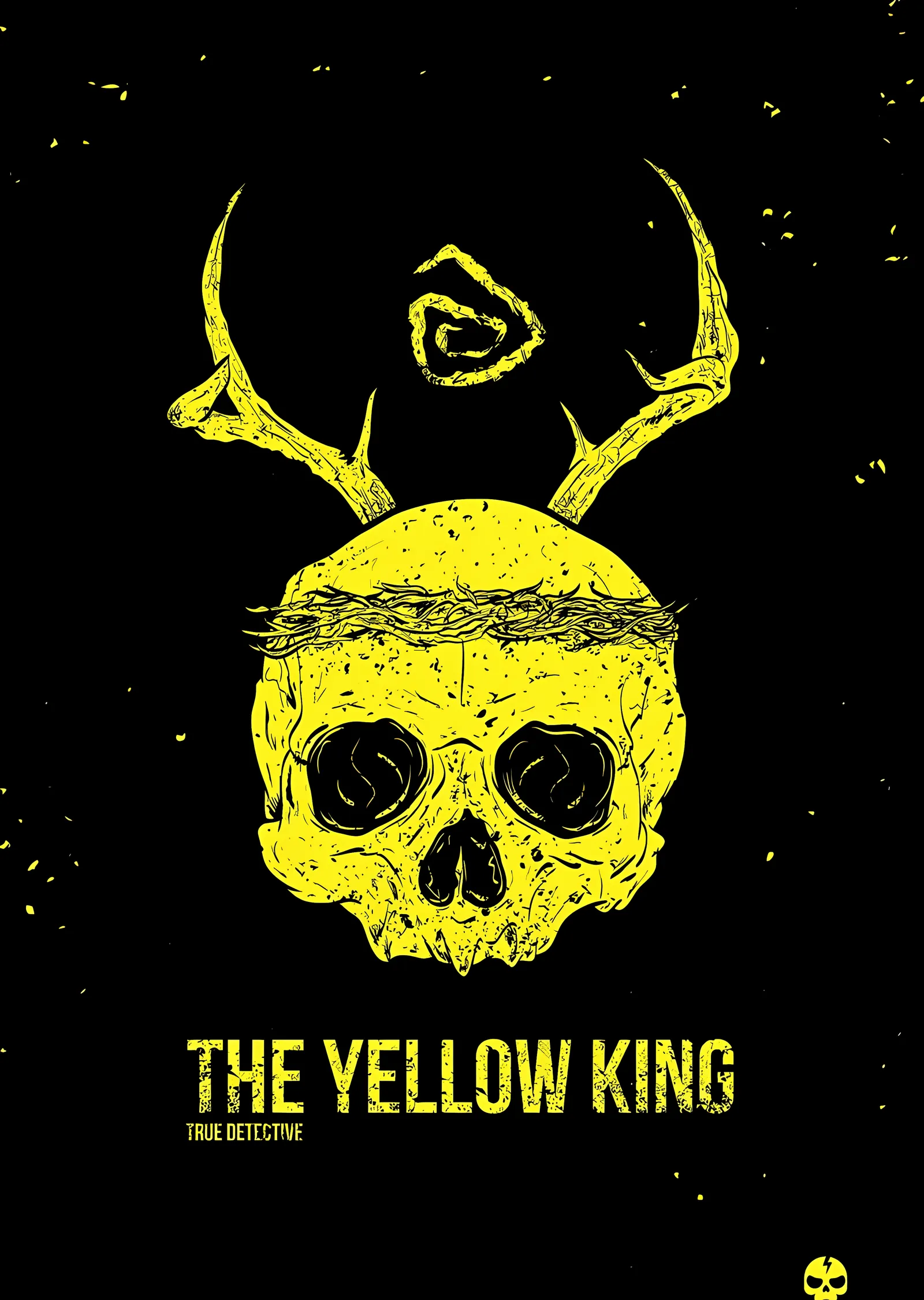 True Detective: The Yellow King metal tablo