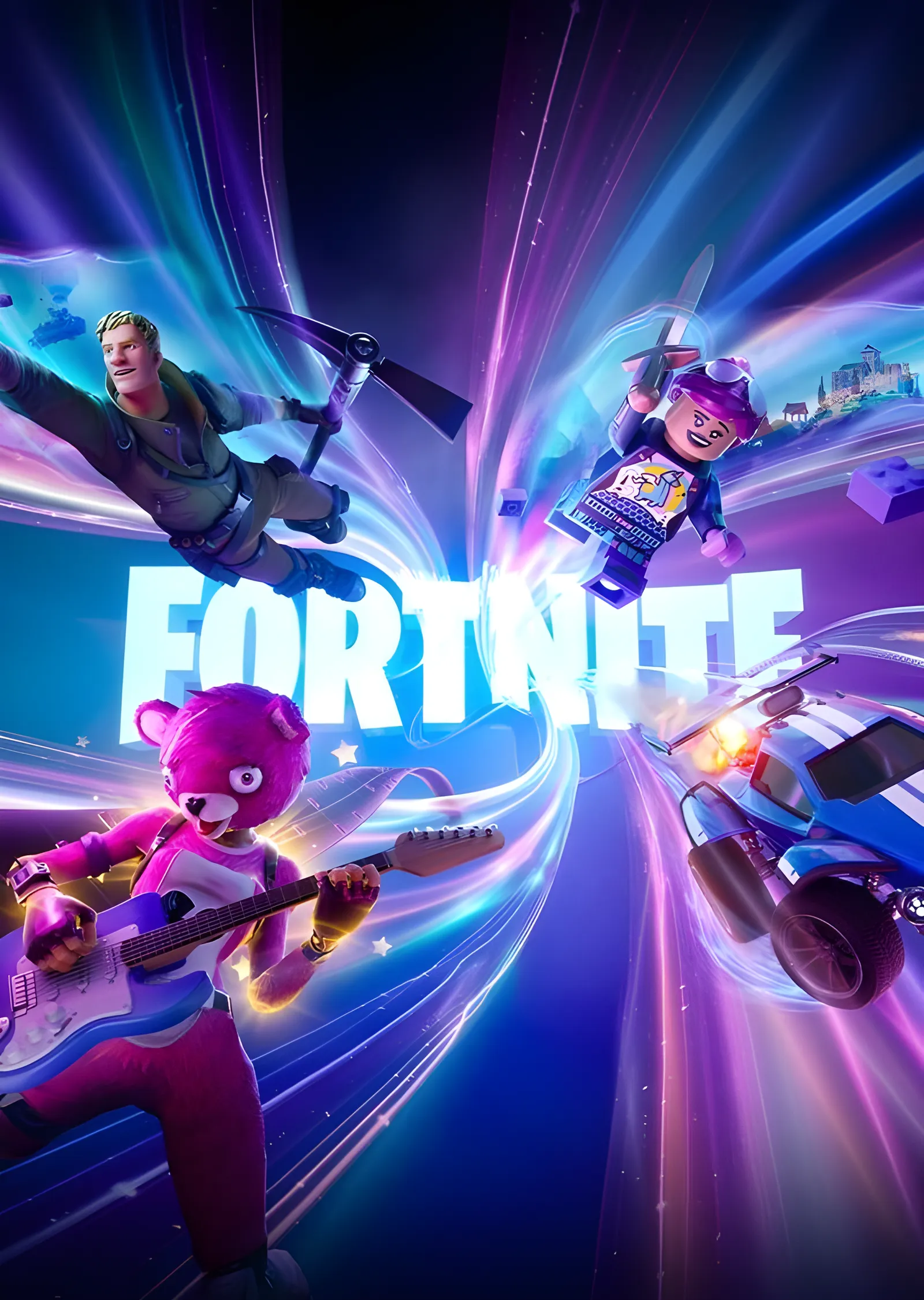 Fortnite: Çoklu Evren Kaosu metal tablo