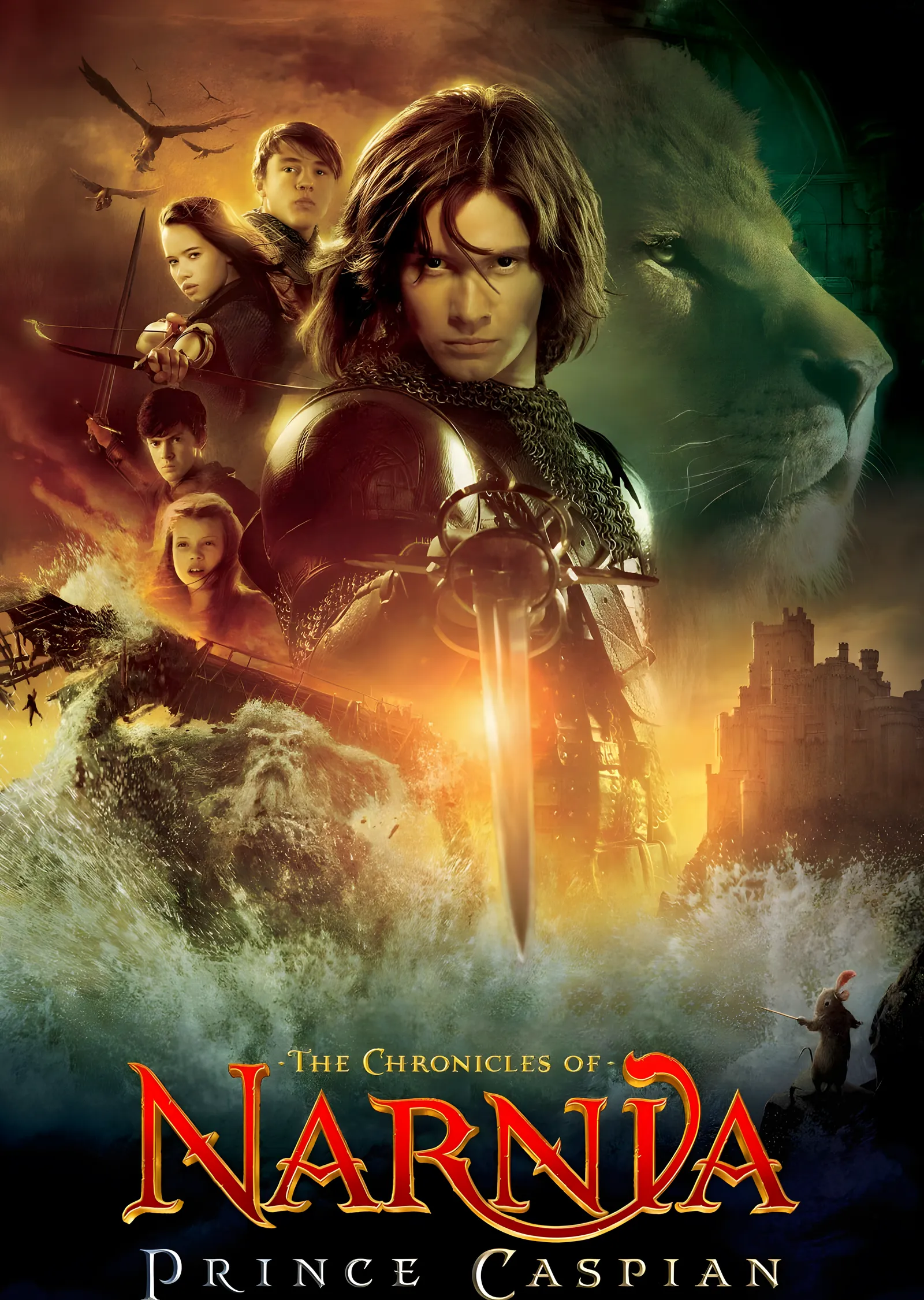 The Chronicles of Narnia: Prince Caspian metal tablo