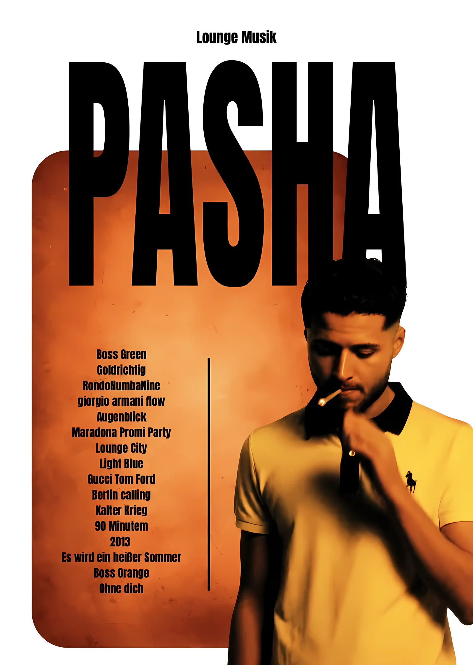 Pasha - Lounge Musik metal tablo
