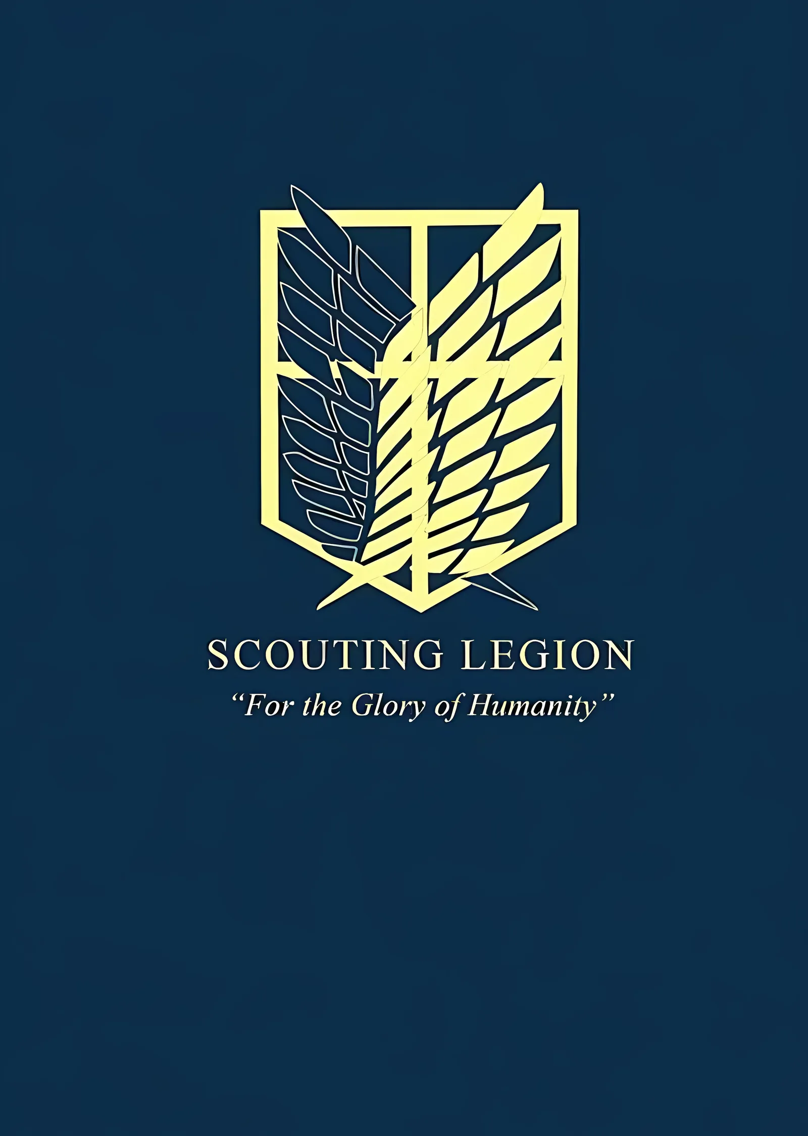 Scouting Legion - For The Glory of Humanity metal tablo