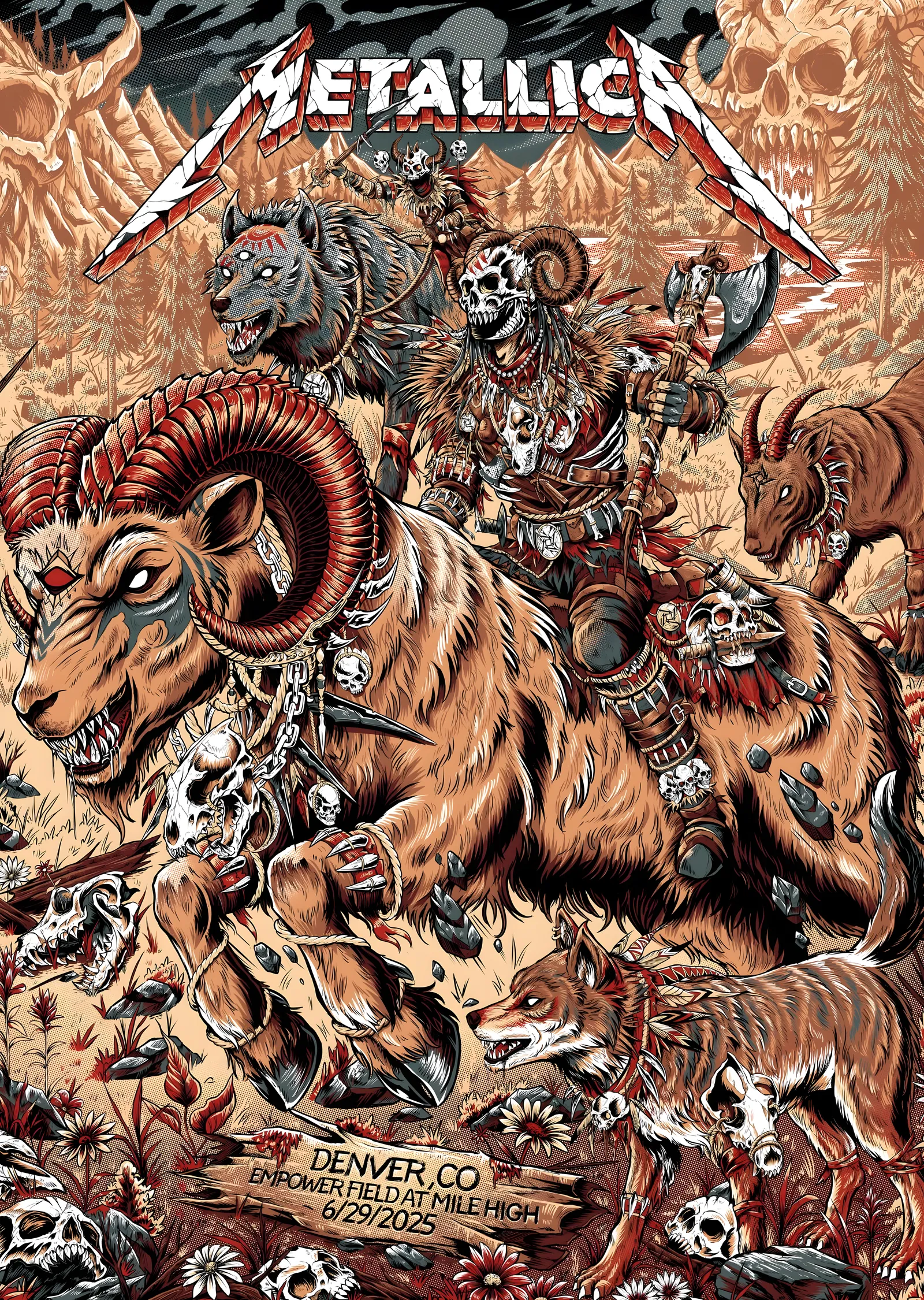 Metallica: Denver metal tablo