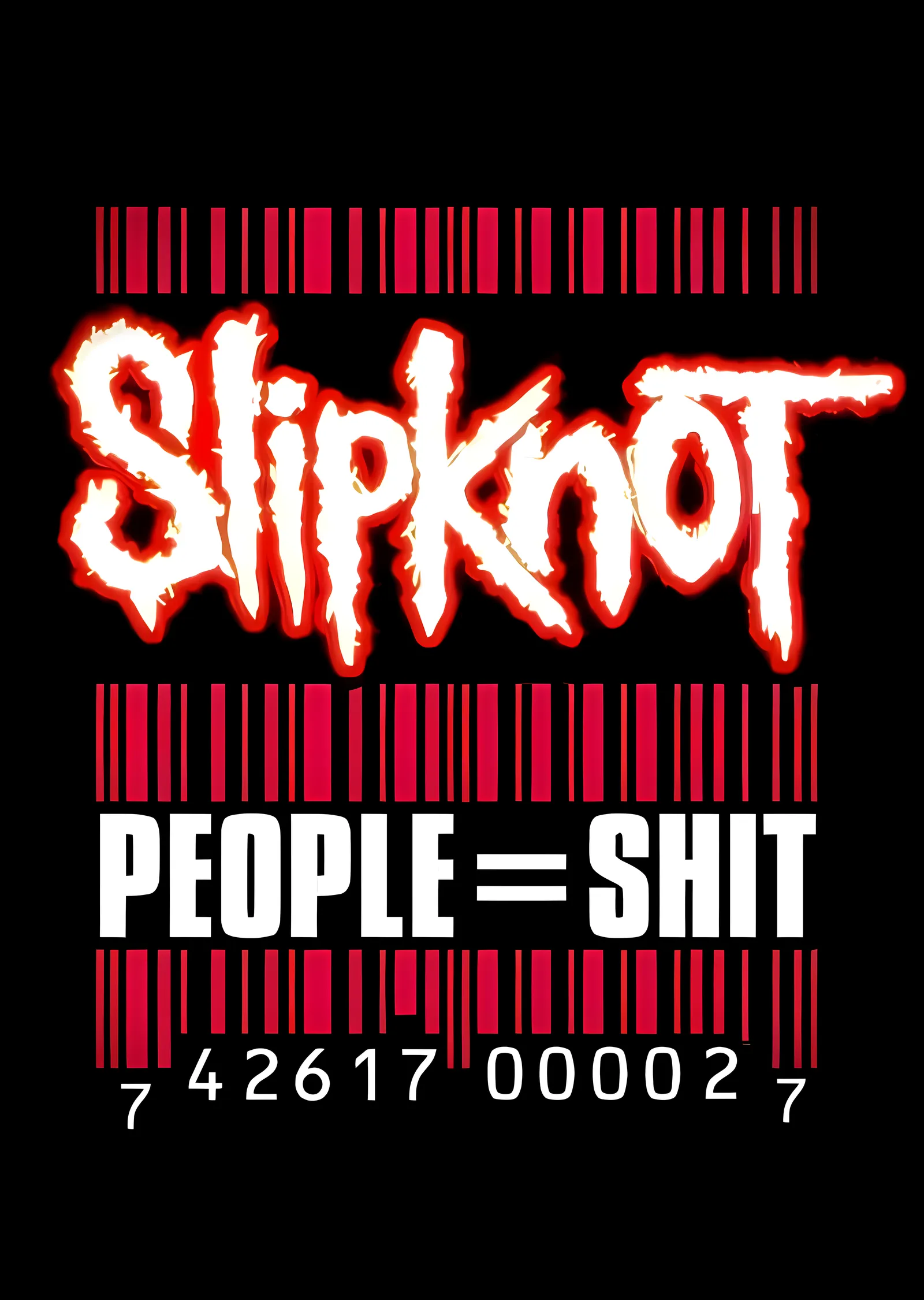 Slipknot: People = Shit metal tablo