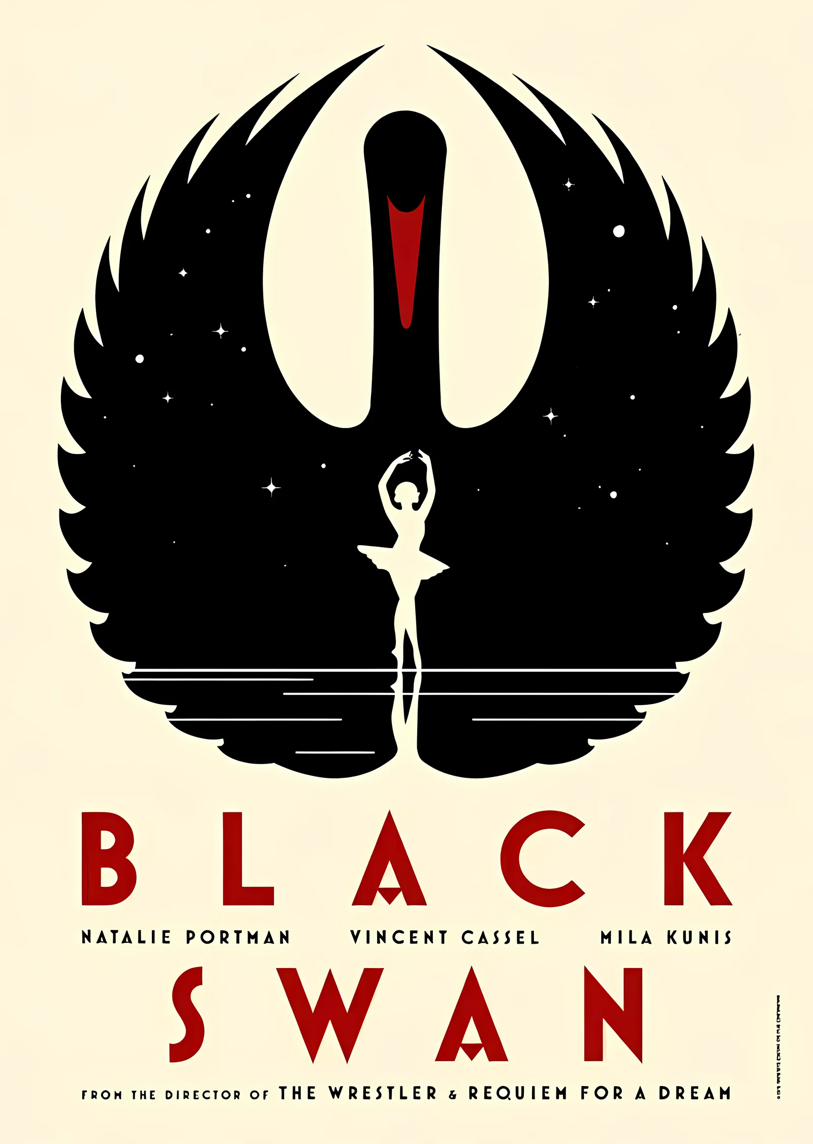Black Swan: Gölge ve Kuğu metal tablo