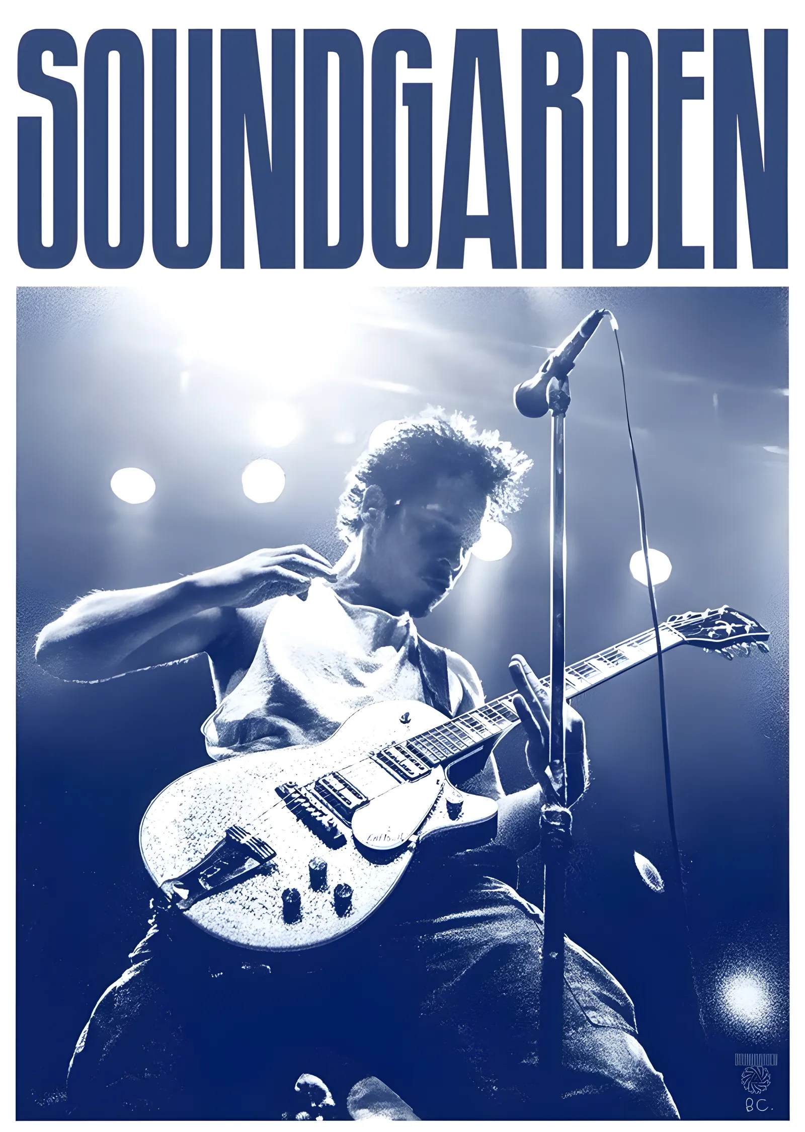 Soundgarden: Mavi Sahne metal tablo