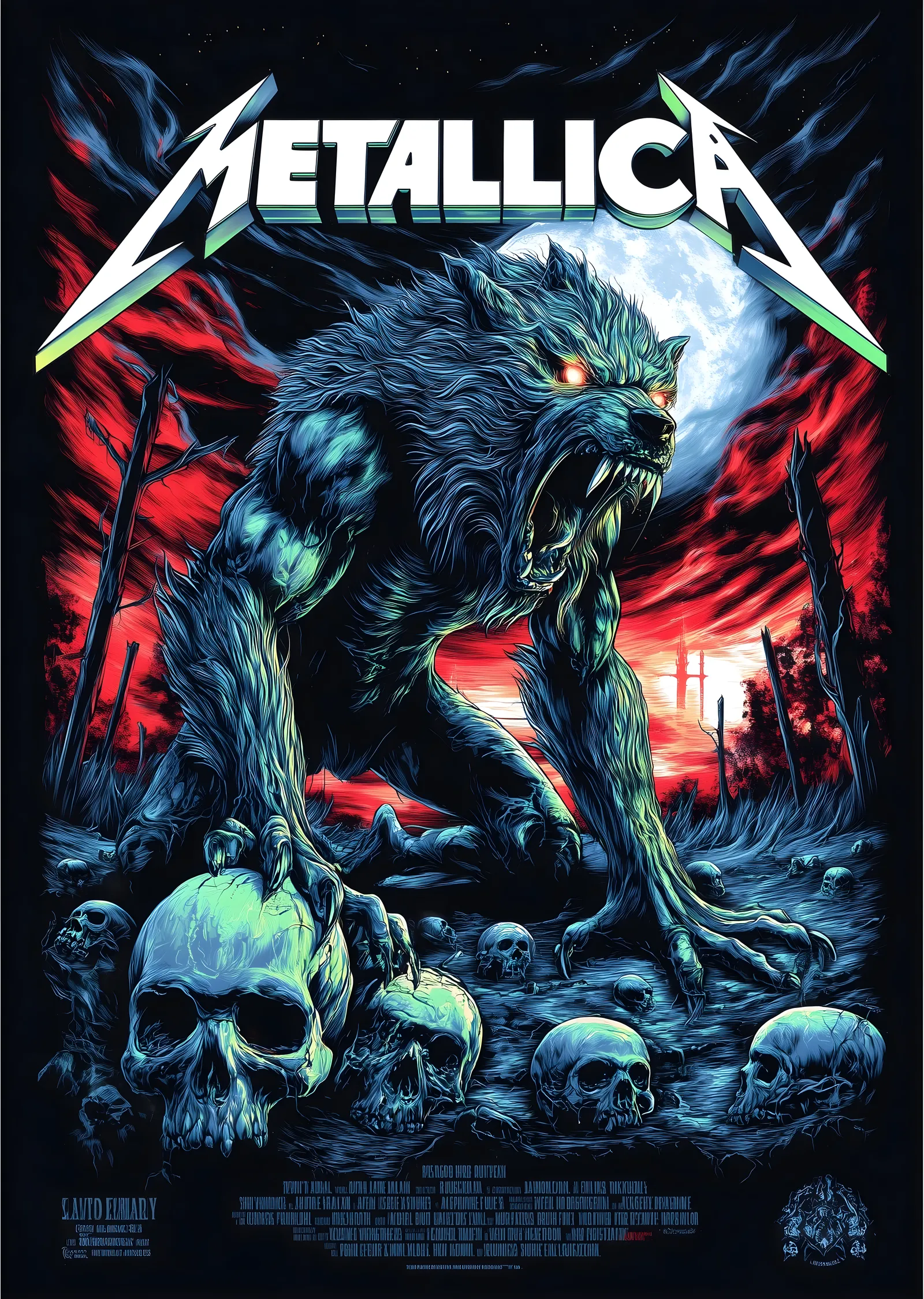 Metallica: Kurt Adam metal tablo