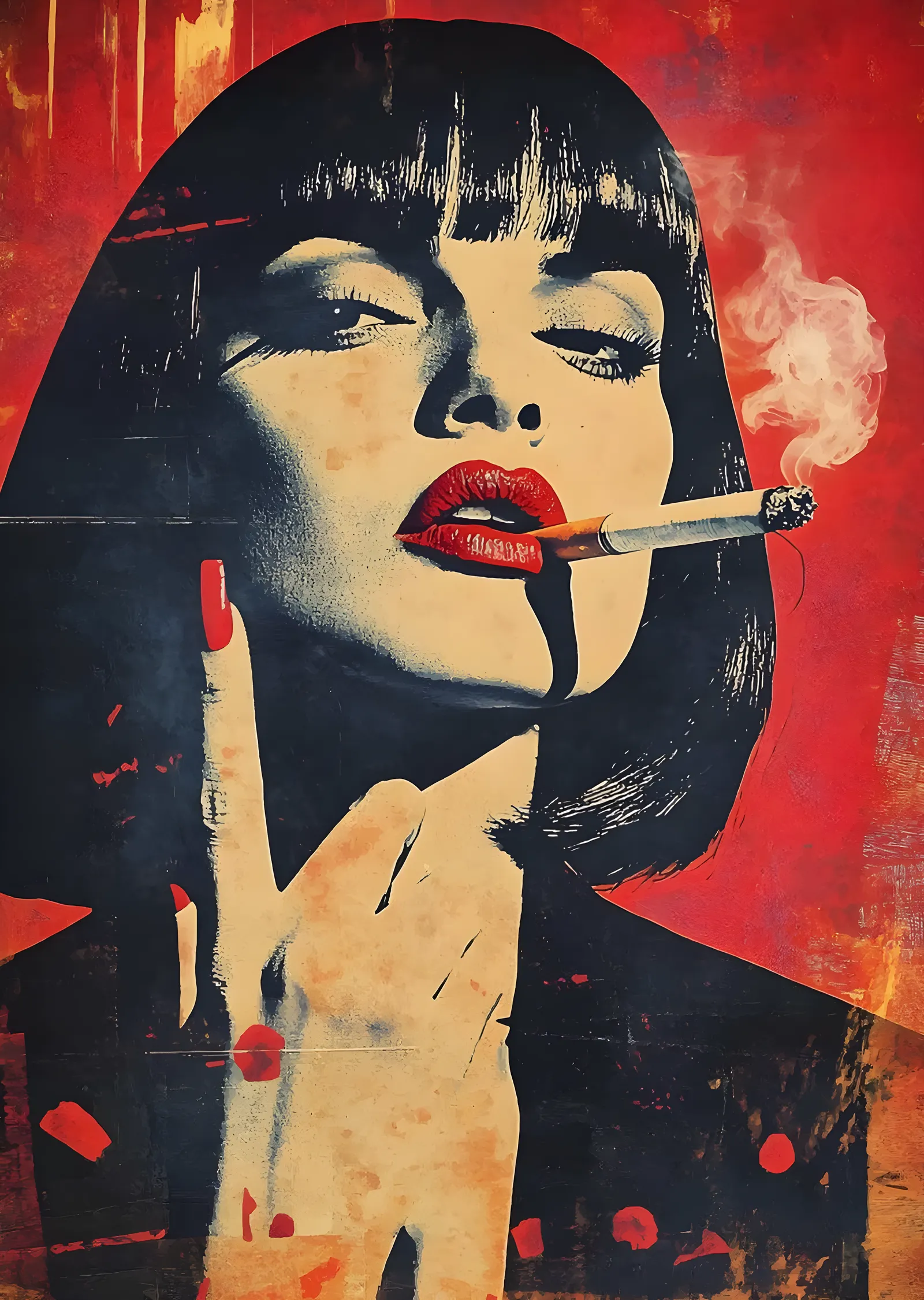 Pulp Fiction: Mia metal tablo