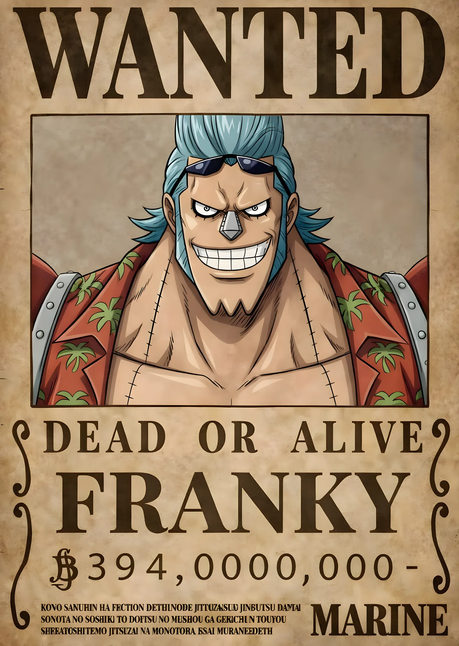 Franky: Tamirci Süpernova metal tablo