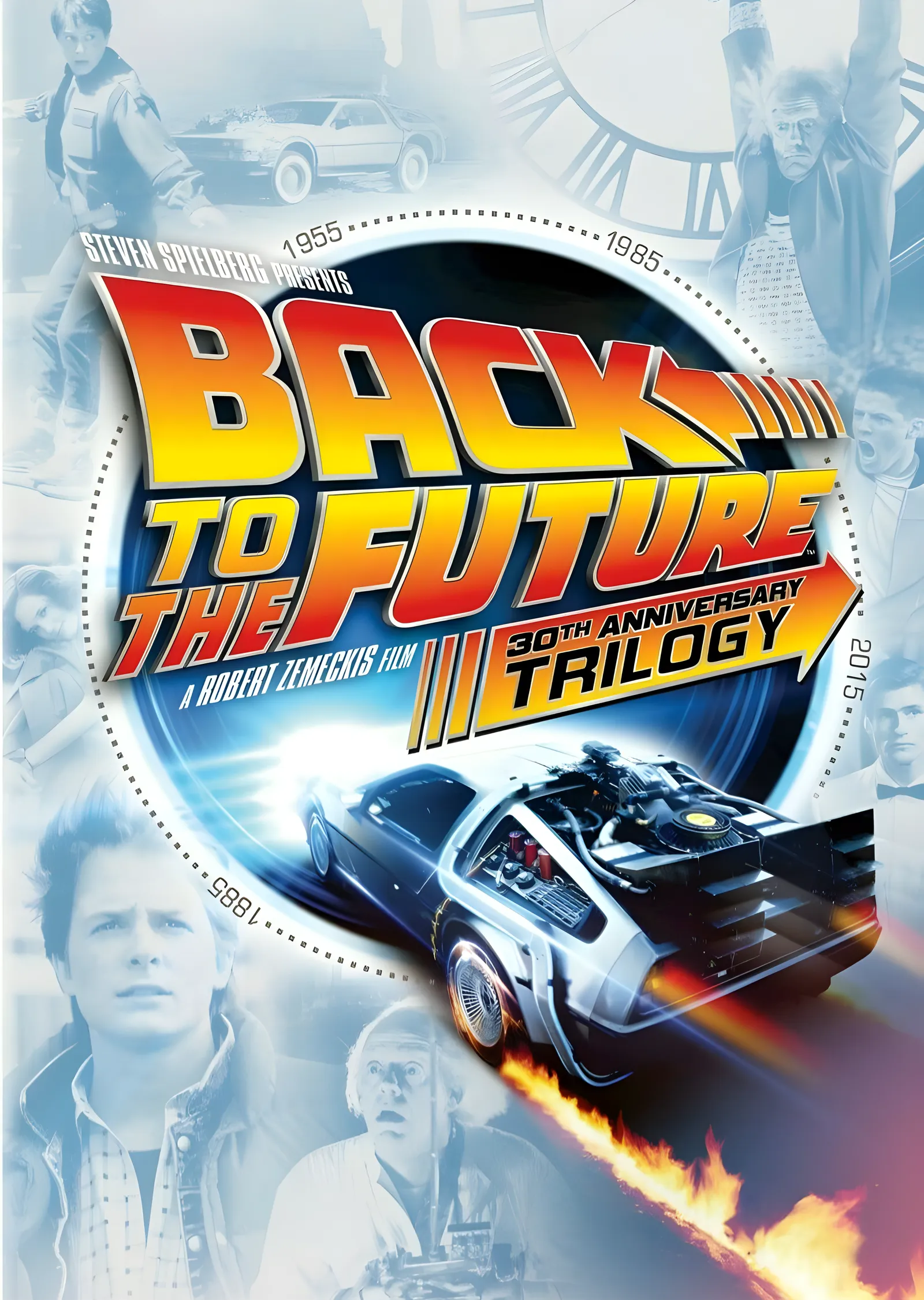 Back to the Future - 30. Yıl Üçlemesi metal tablo