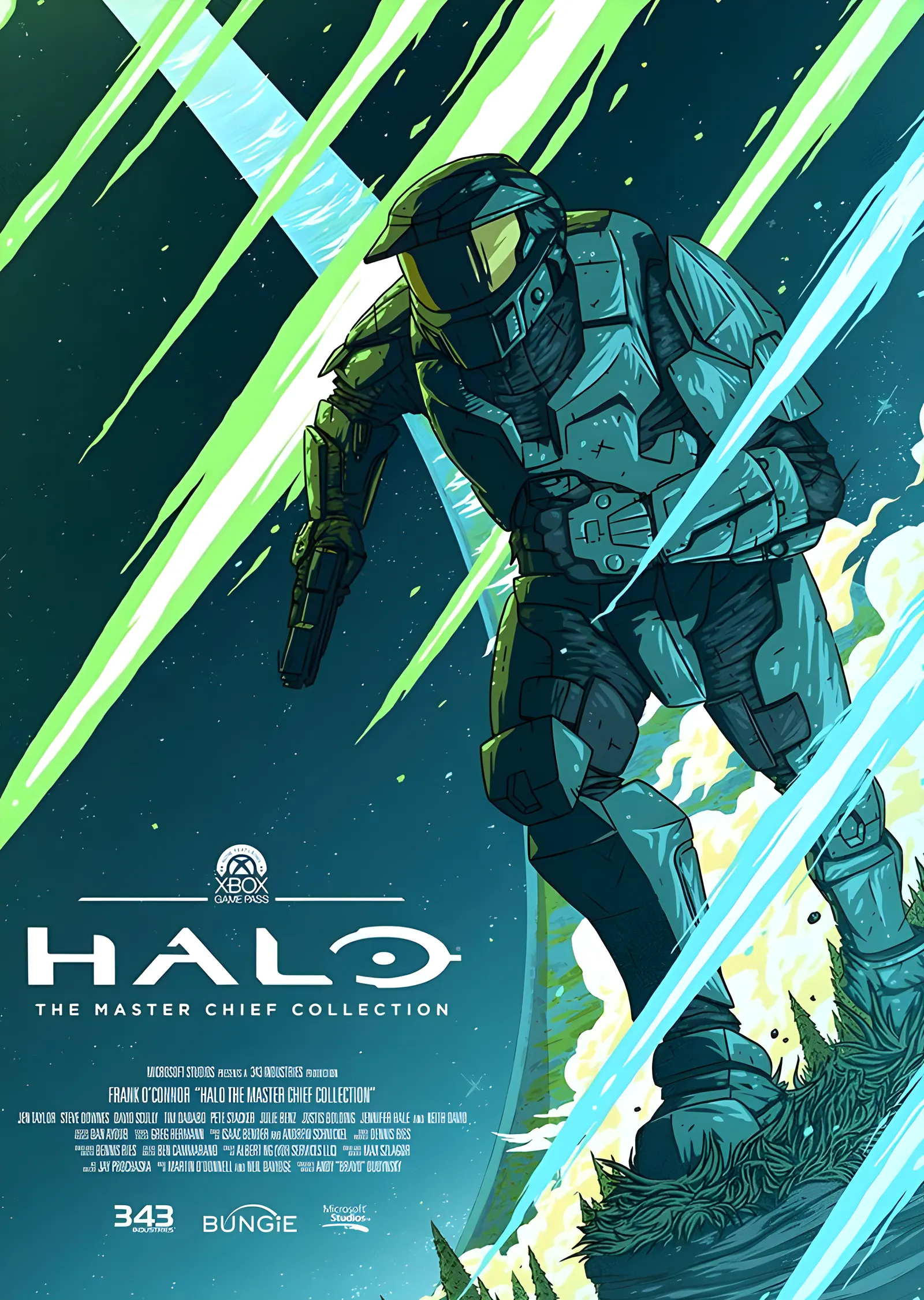 Halo: The Master Chief Collection Grafik metal tablo