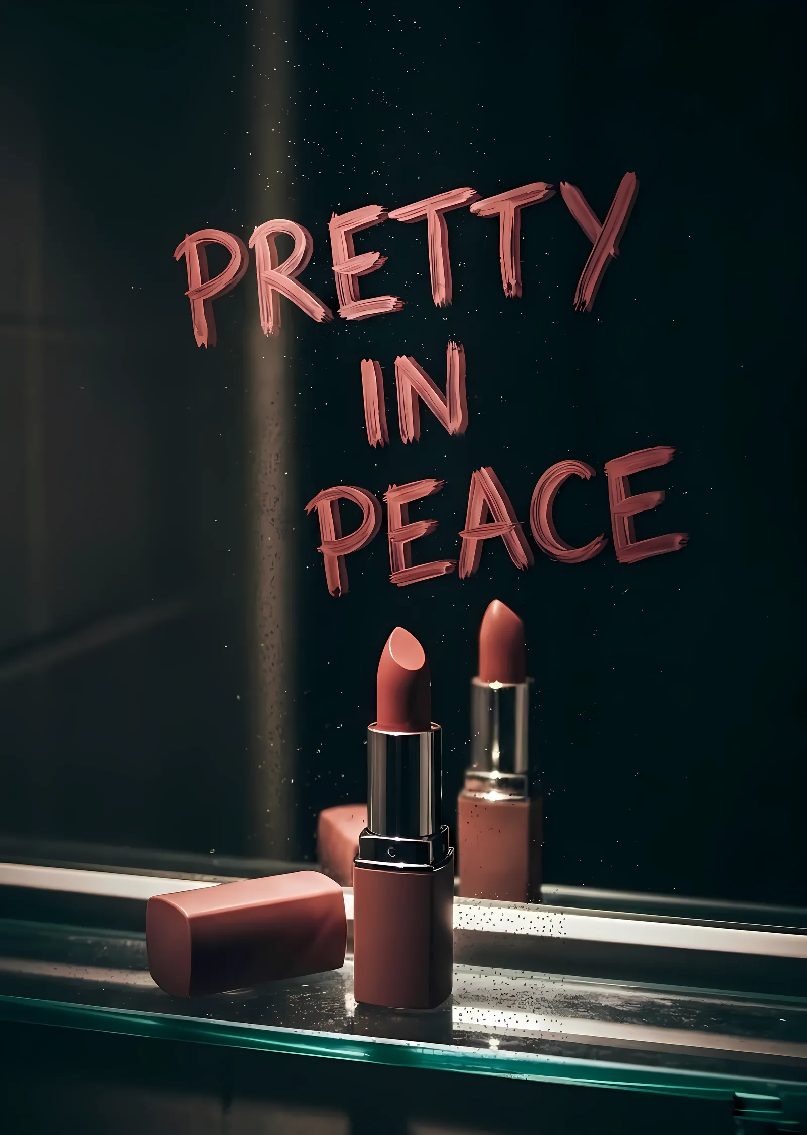 Pretty In Peace: Nude Rujlar metal tablo