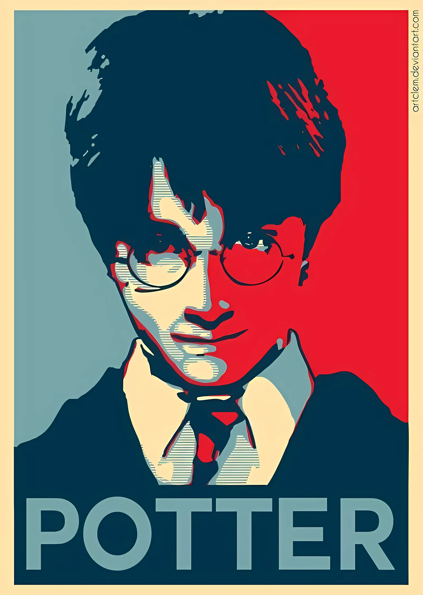 Harry Potter: Pop Art Portresi metal tablo