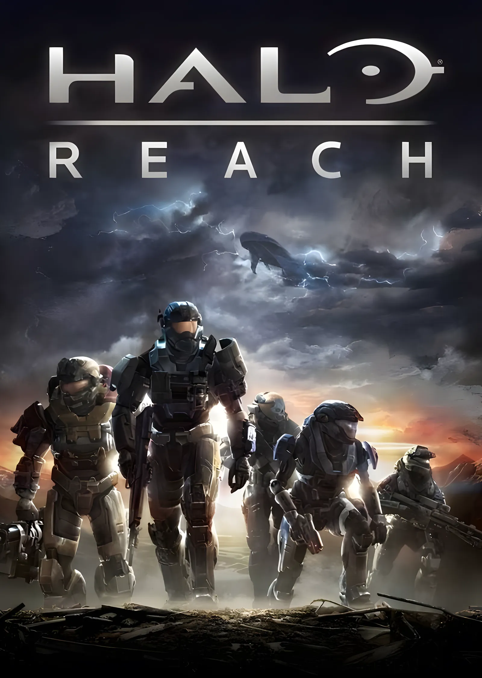 Halo Reach metal tablo