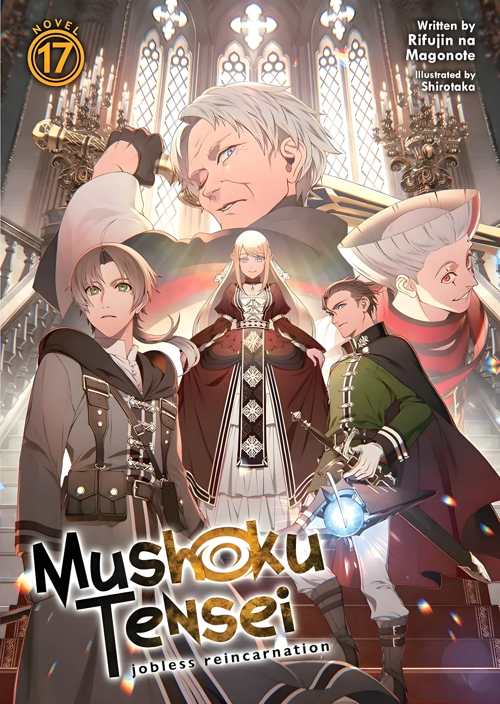 Mushoku Tensei: Katedralde Yeni Hayat metal tablo