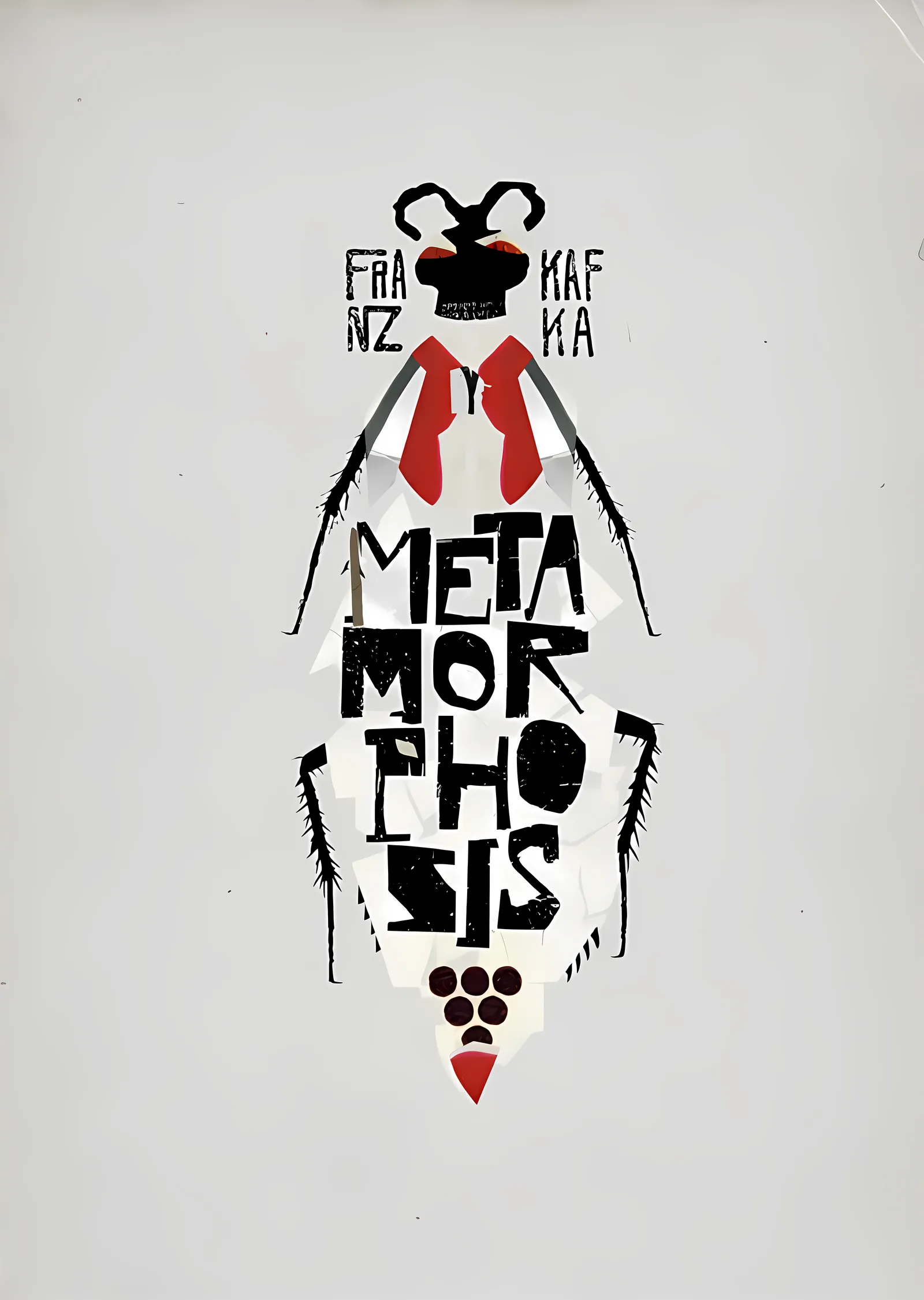 Metamorfoz: Böceğin Dönüşümü metal tablo