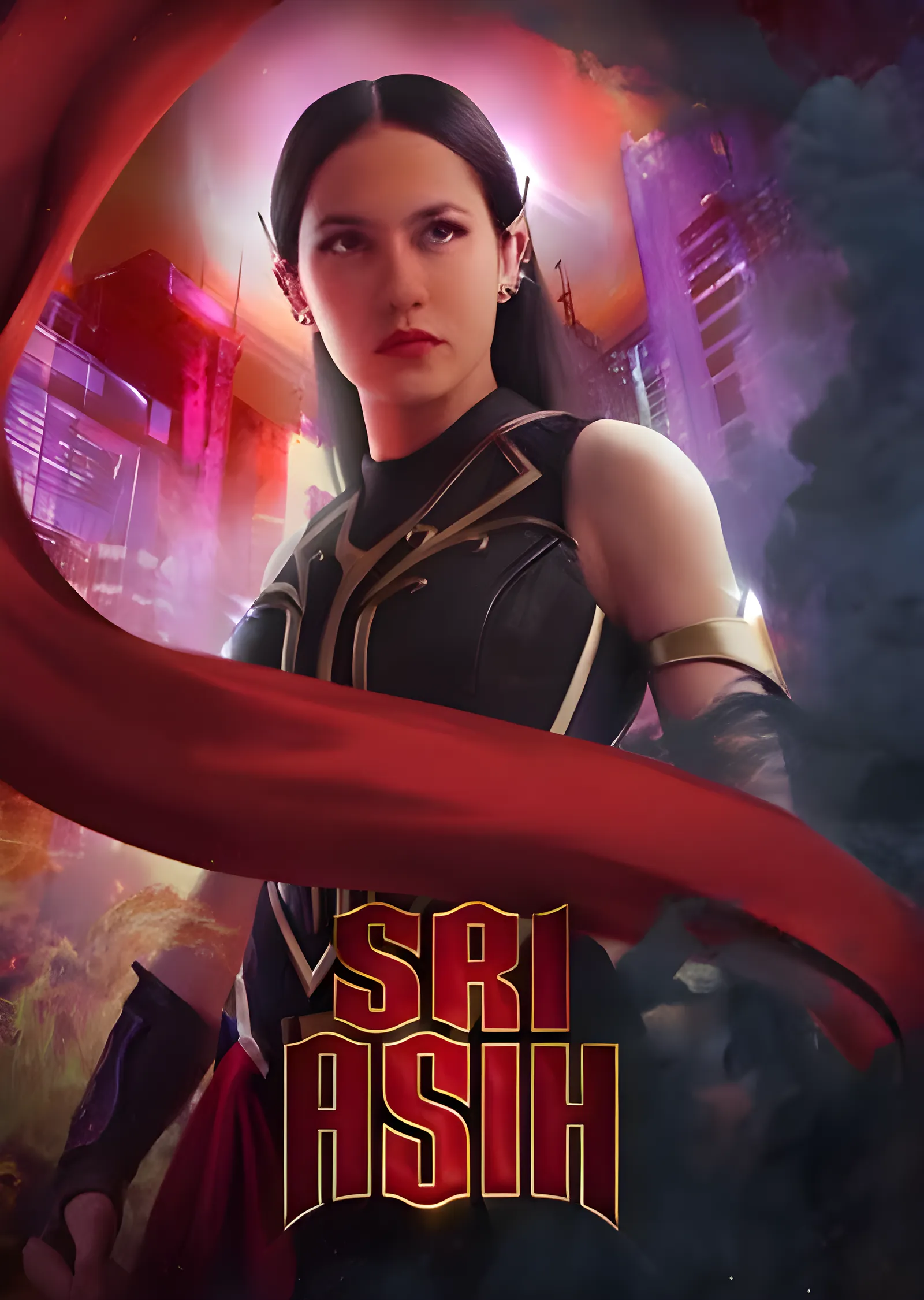 Sri Asih metal tablo
