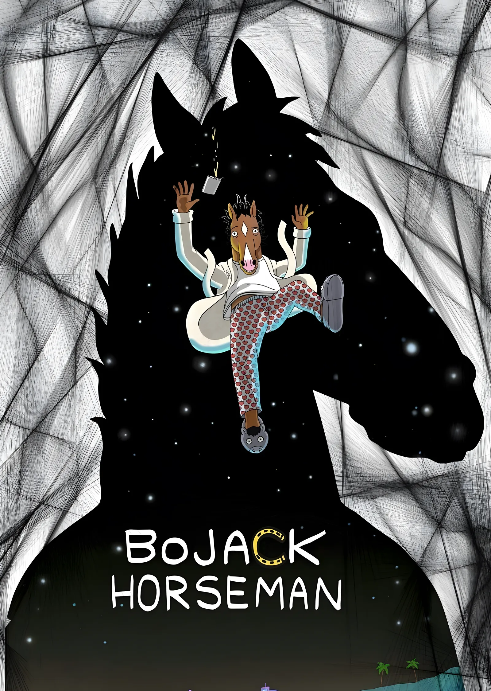 BoJack Horseman metal tablo