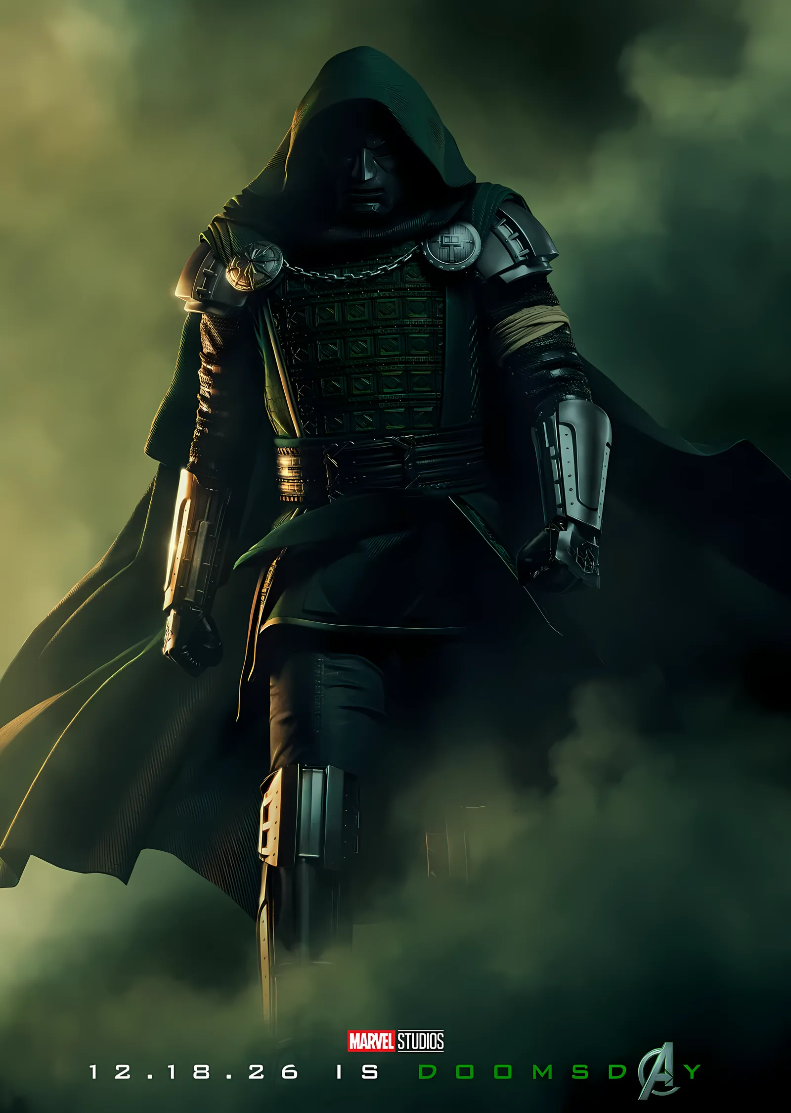 Avengers: Doomsday - Doctor Doom metal tablo