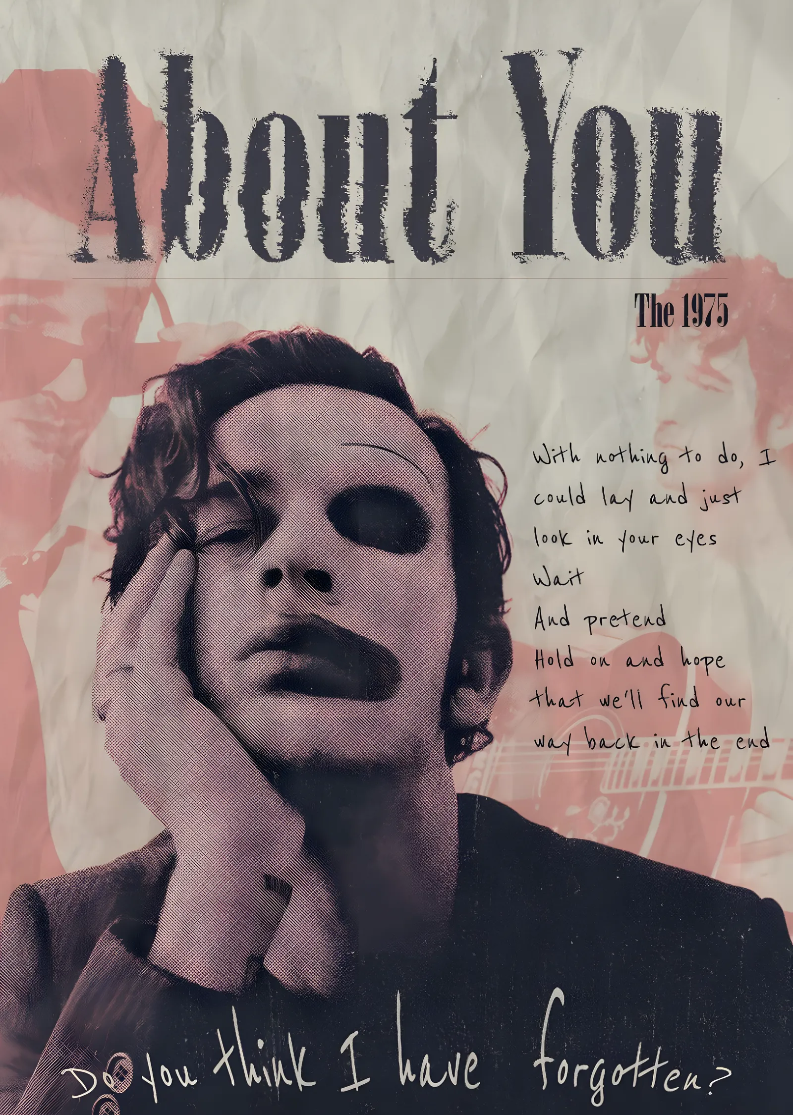 The 1975: About You metal tablo