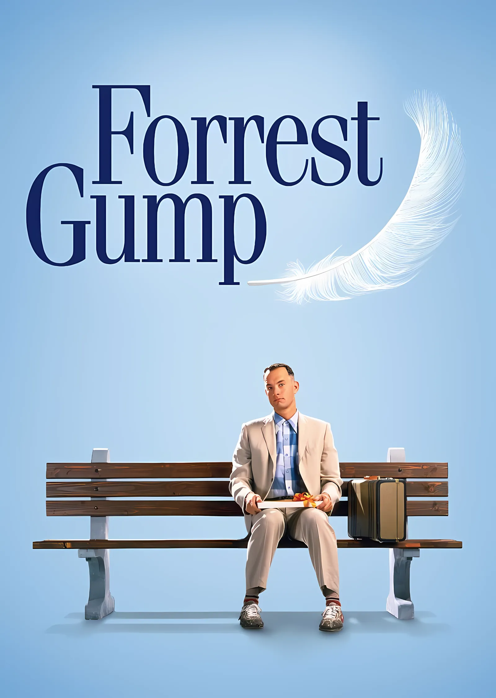 Forrest Gump metal tablo