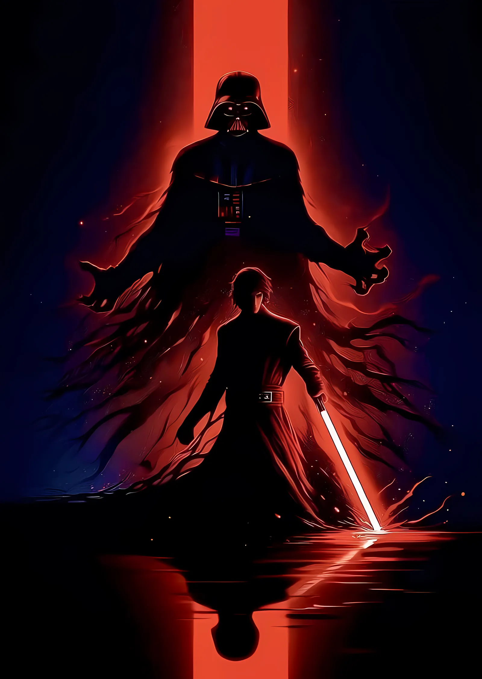 Star Wars: Darth Vader metal tablo