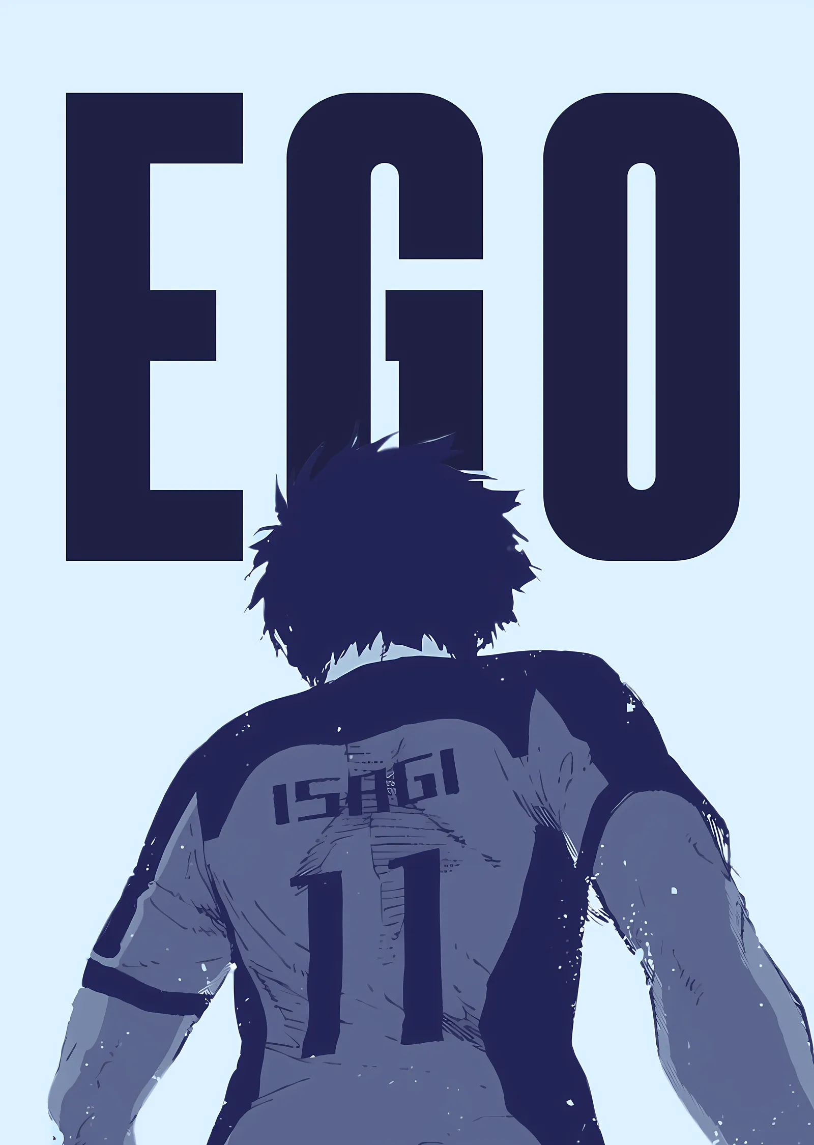 Blue Lock: Ego ve Forvet metal tablo