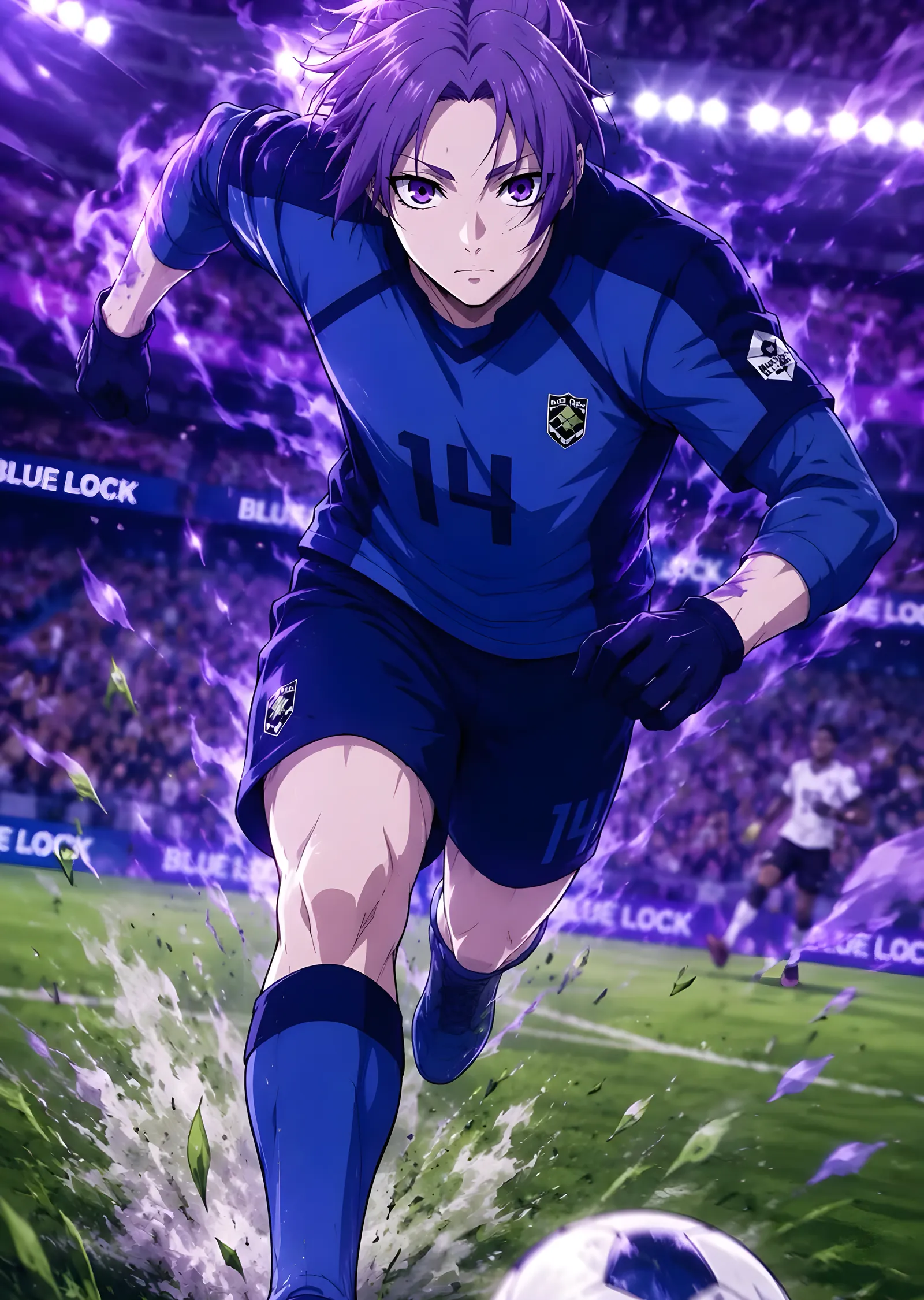Blue Lock - Reo Mikage metal tablo