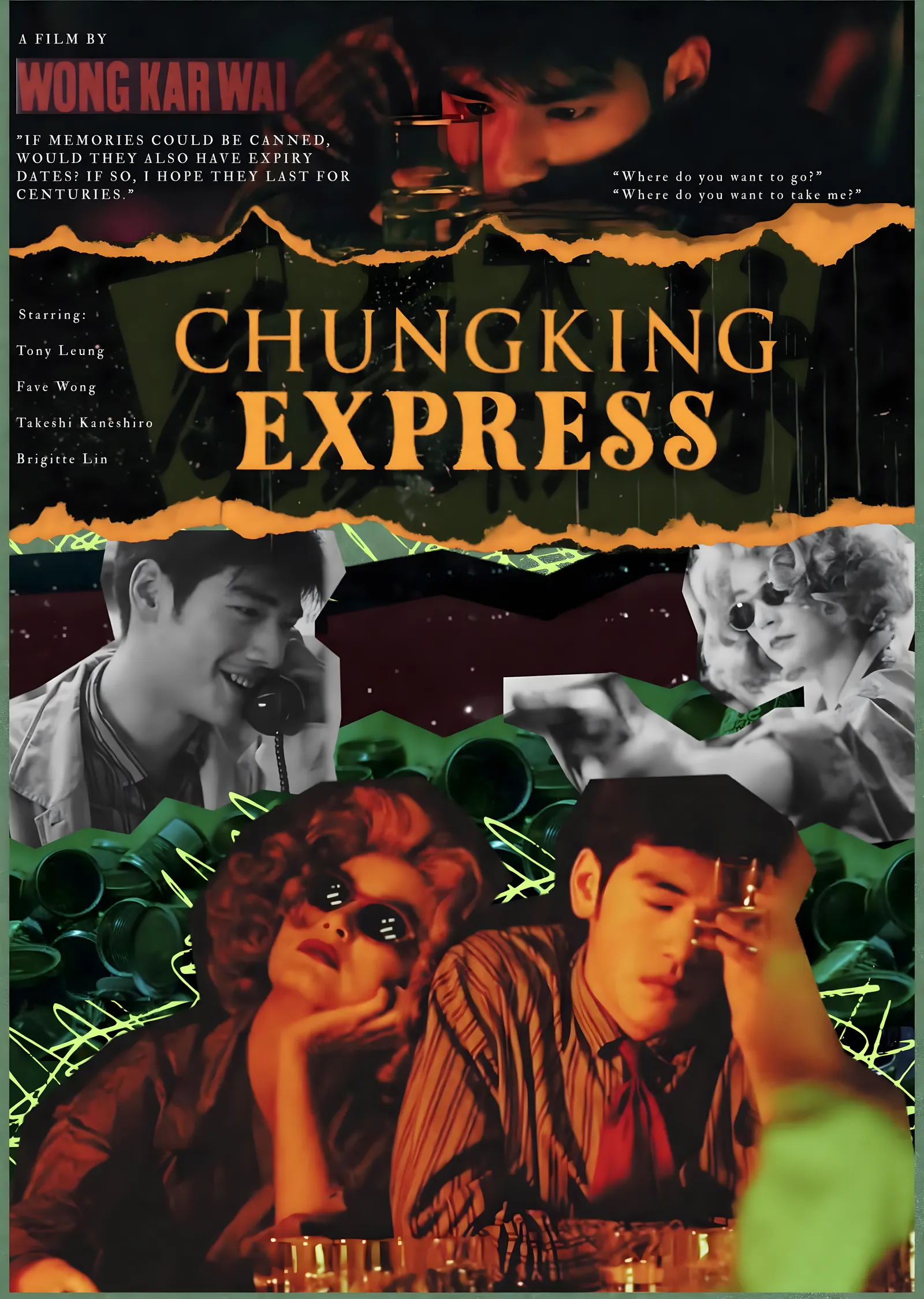 Chungking Express metal tablo