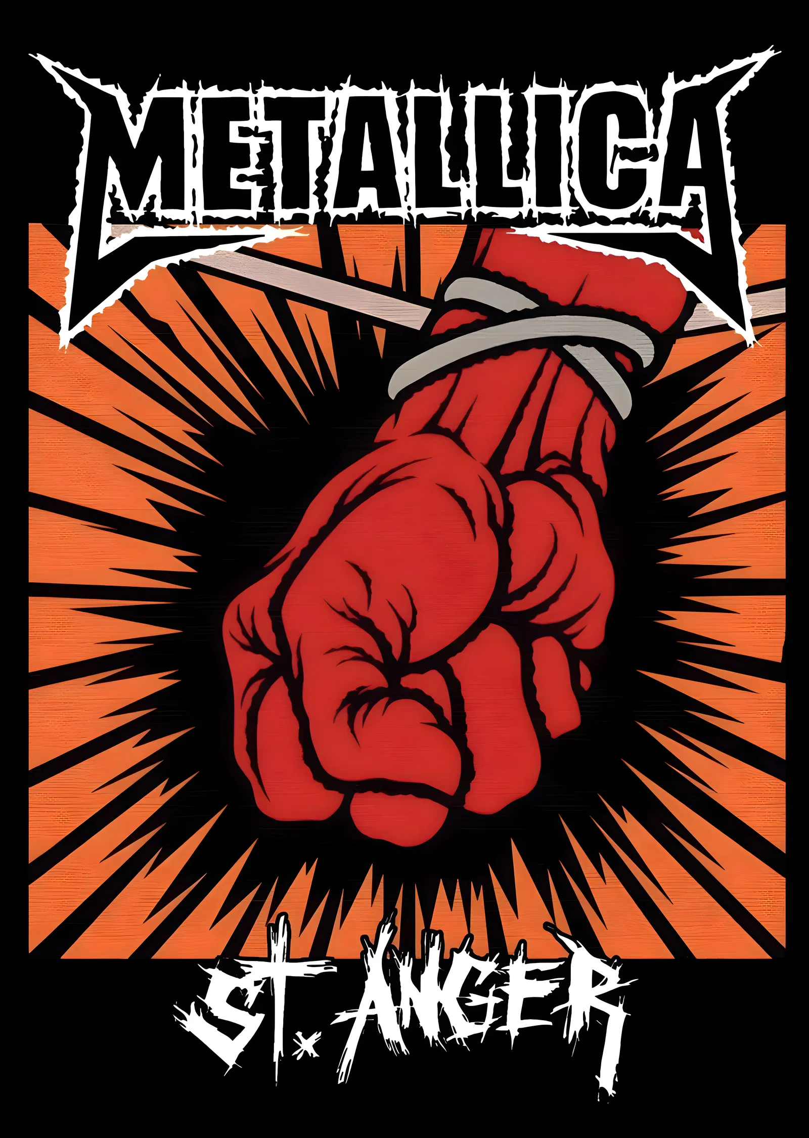 Metallica: St. Anger metal tablo