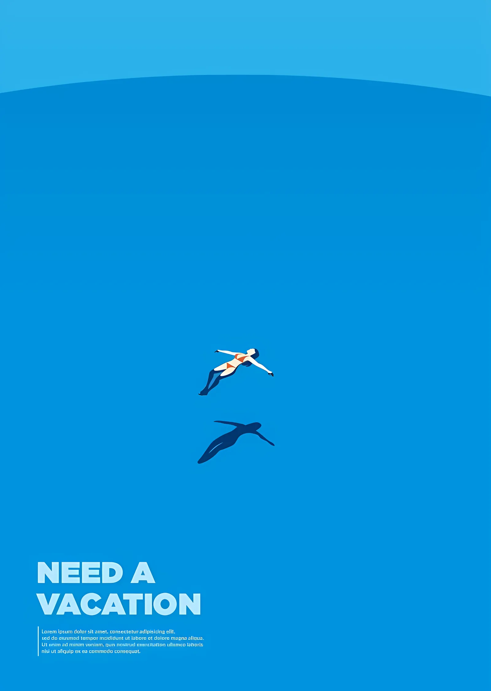 Need a Vacation metal tablo