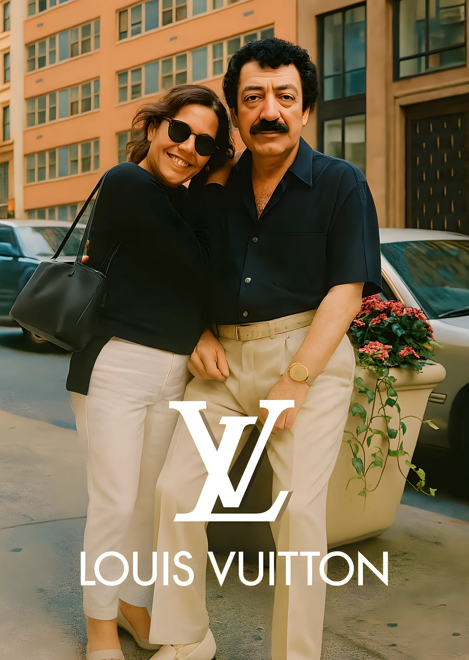 Müslüm Gürses - Louis Vuitton metal tablo