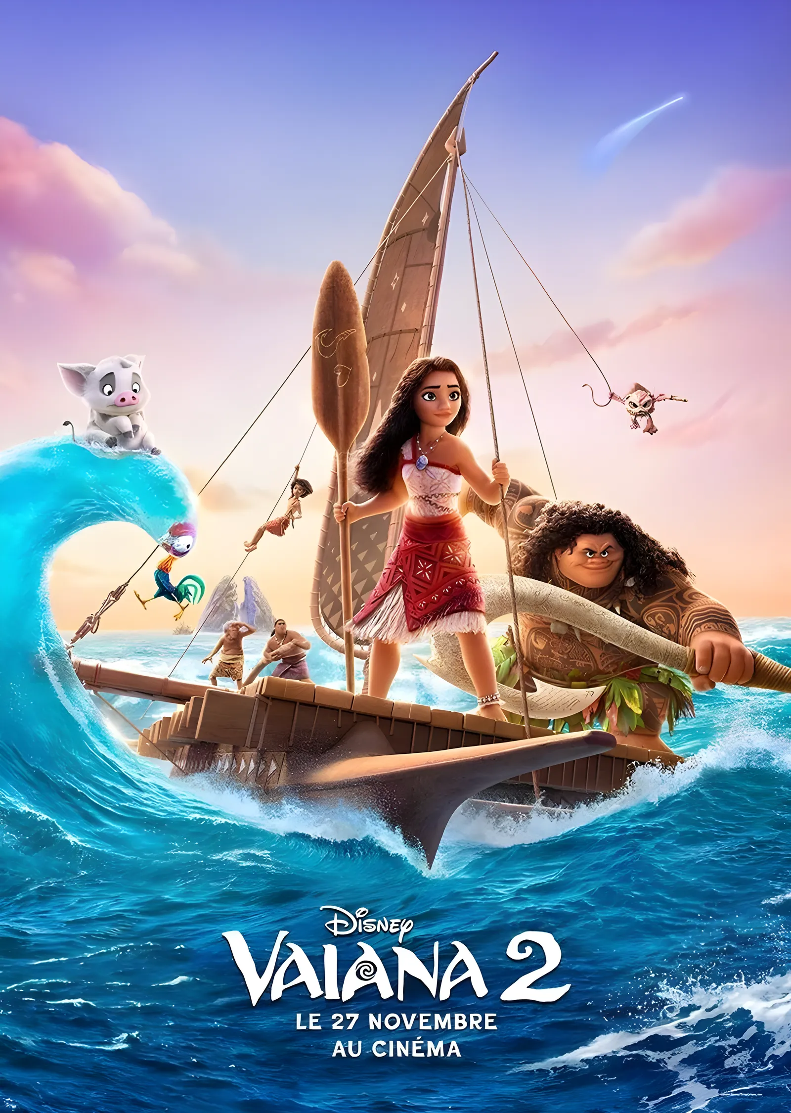 Vaiana 2 metal tablo