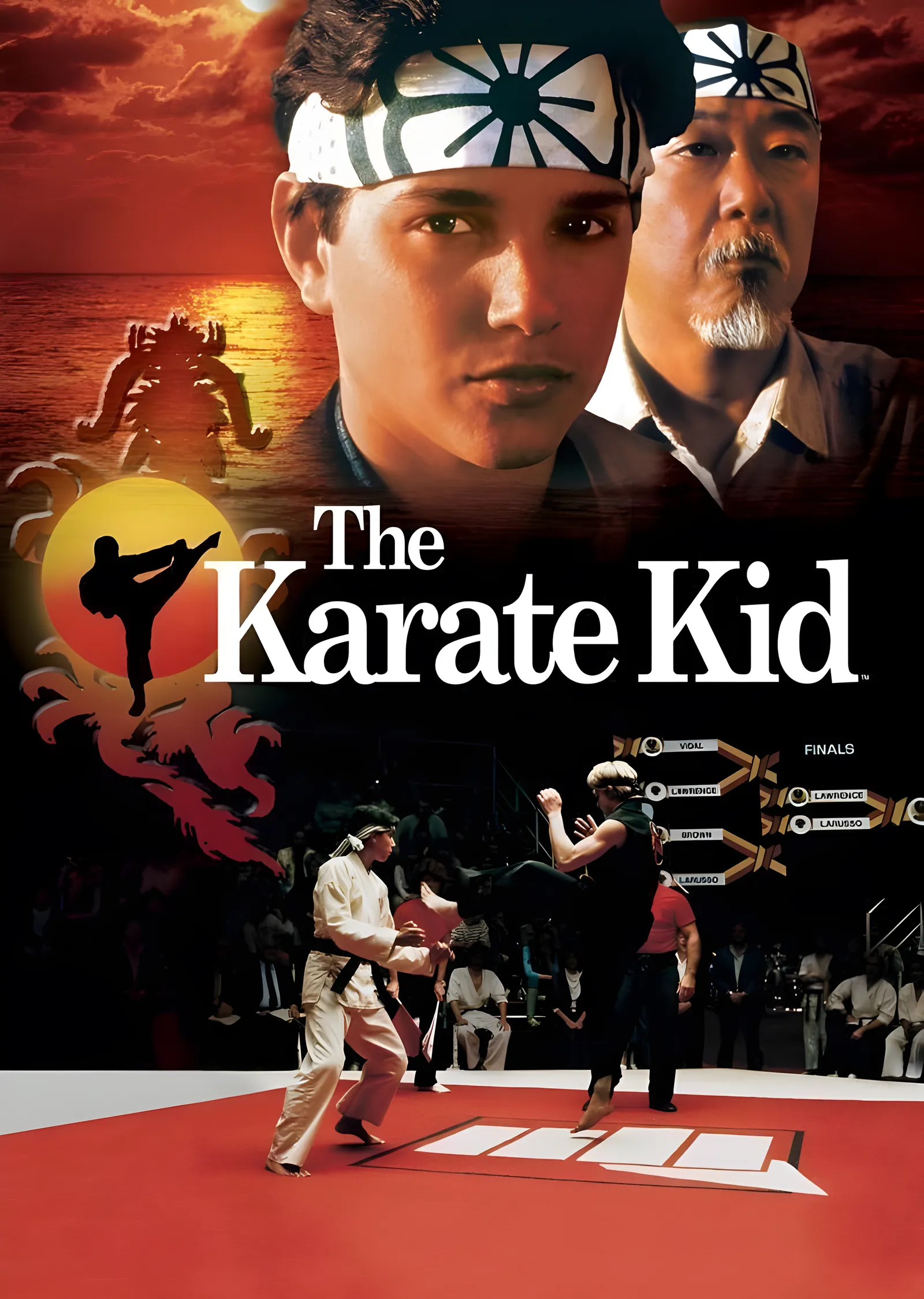 The Karate Kid - 1984 metal tablo