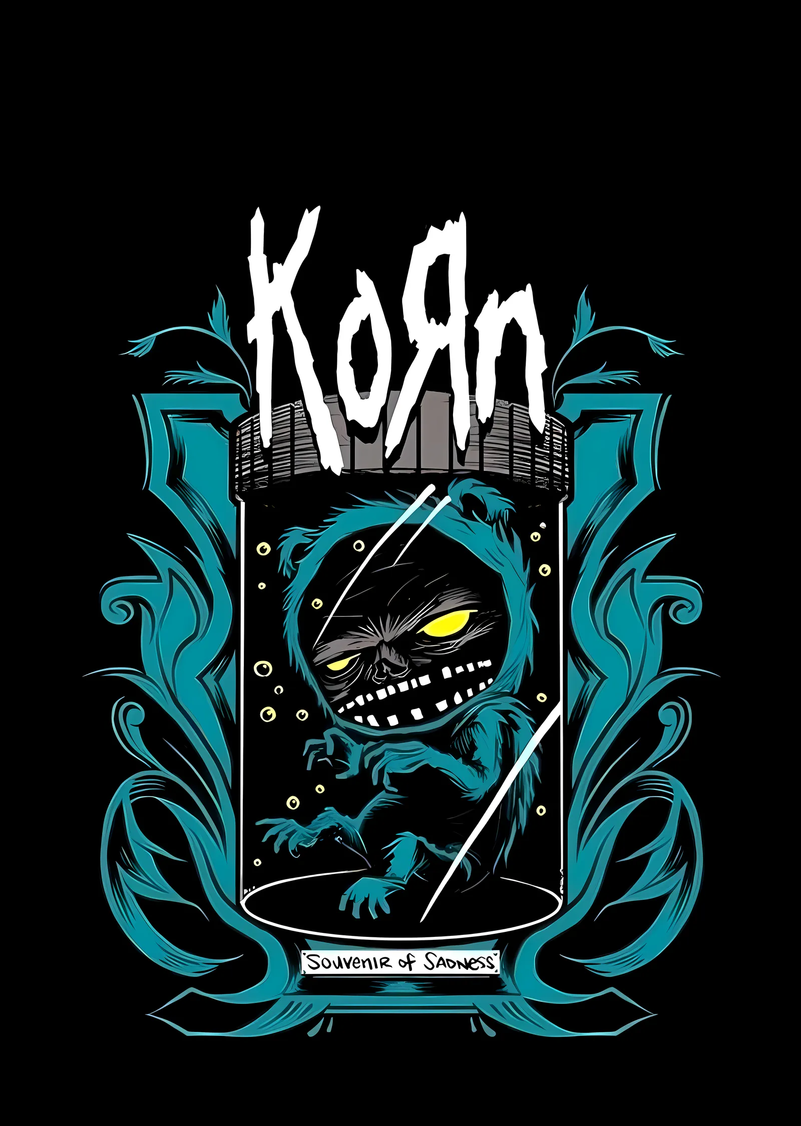 Korn: Souvenir of Sadness metal tablo