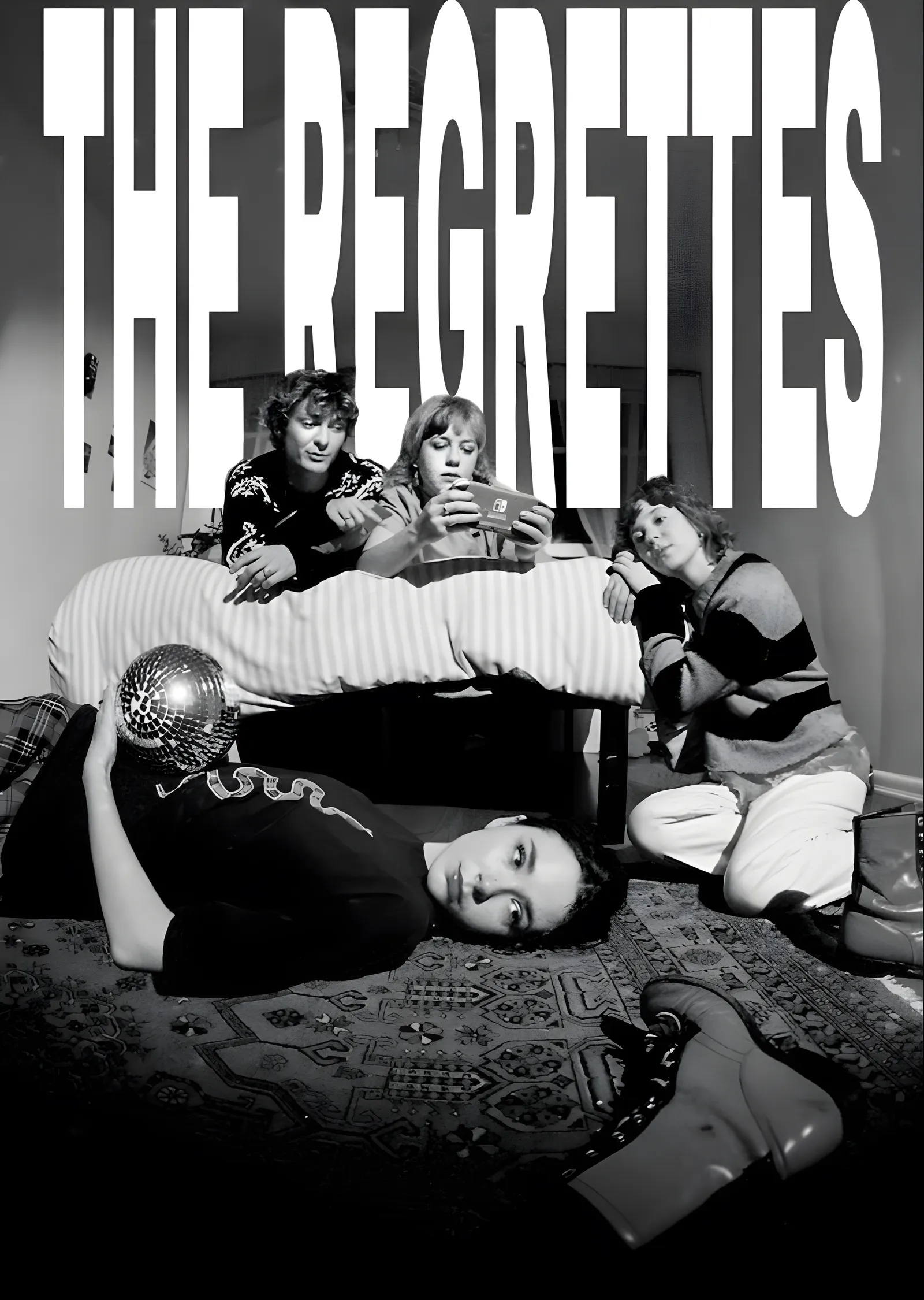 The Regrettes metal tablo